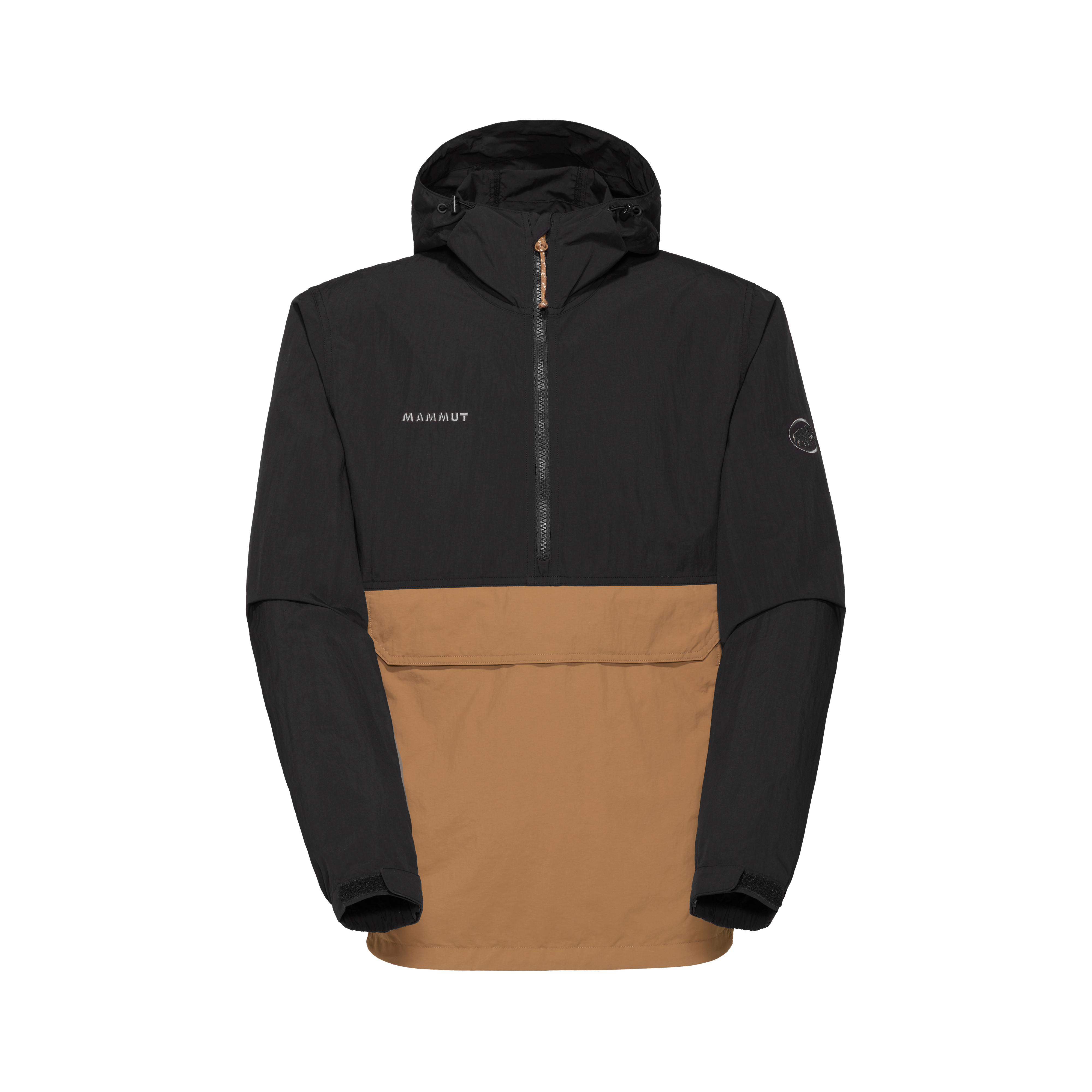 Mammut Hiking WB Hooded Anorak - Black/Savannah/Claystone-black/Dark marsh