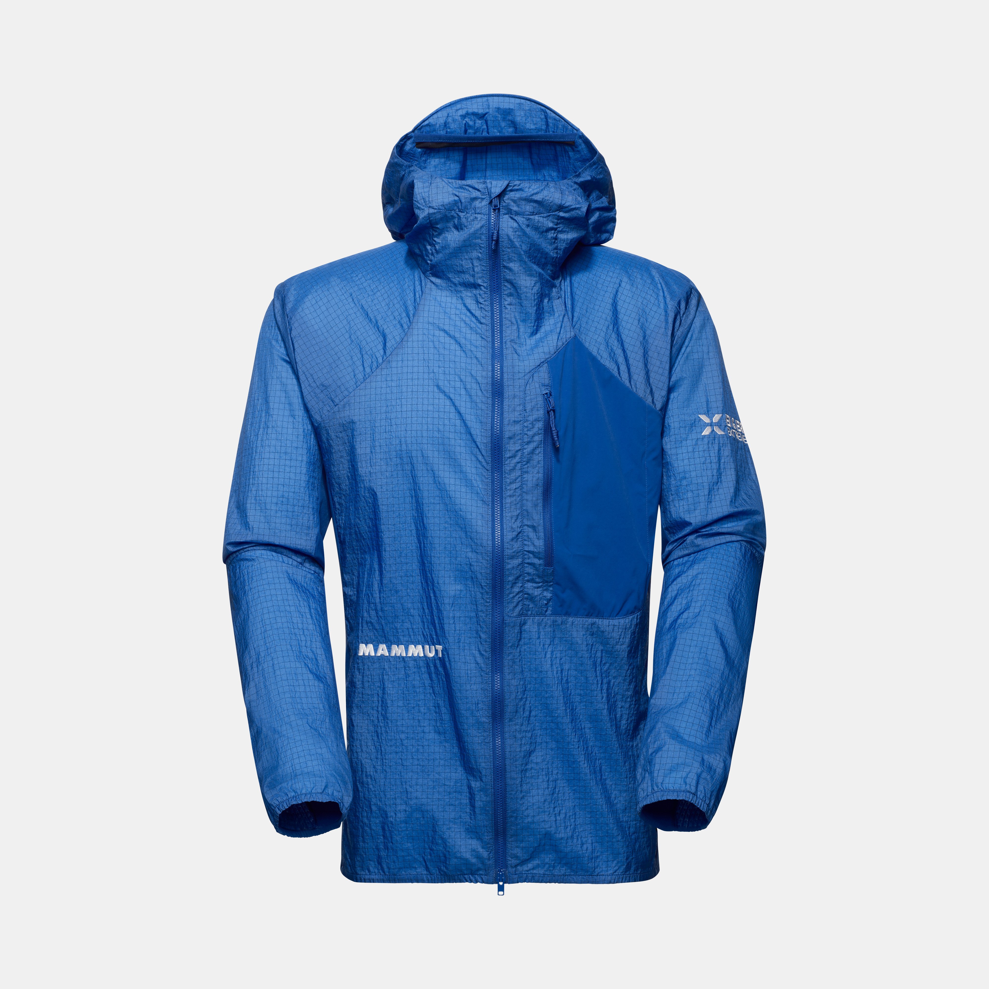 Mammut Eiger Nordwand Advanced WB Hooded Jacket Men, eiger blue - Eiger blue