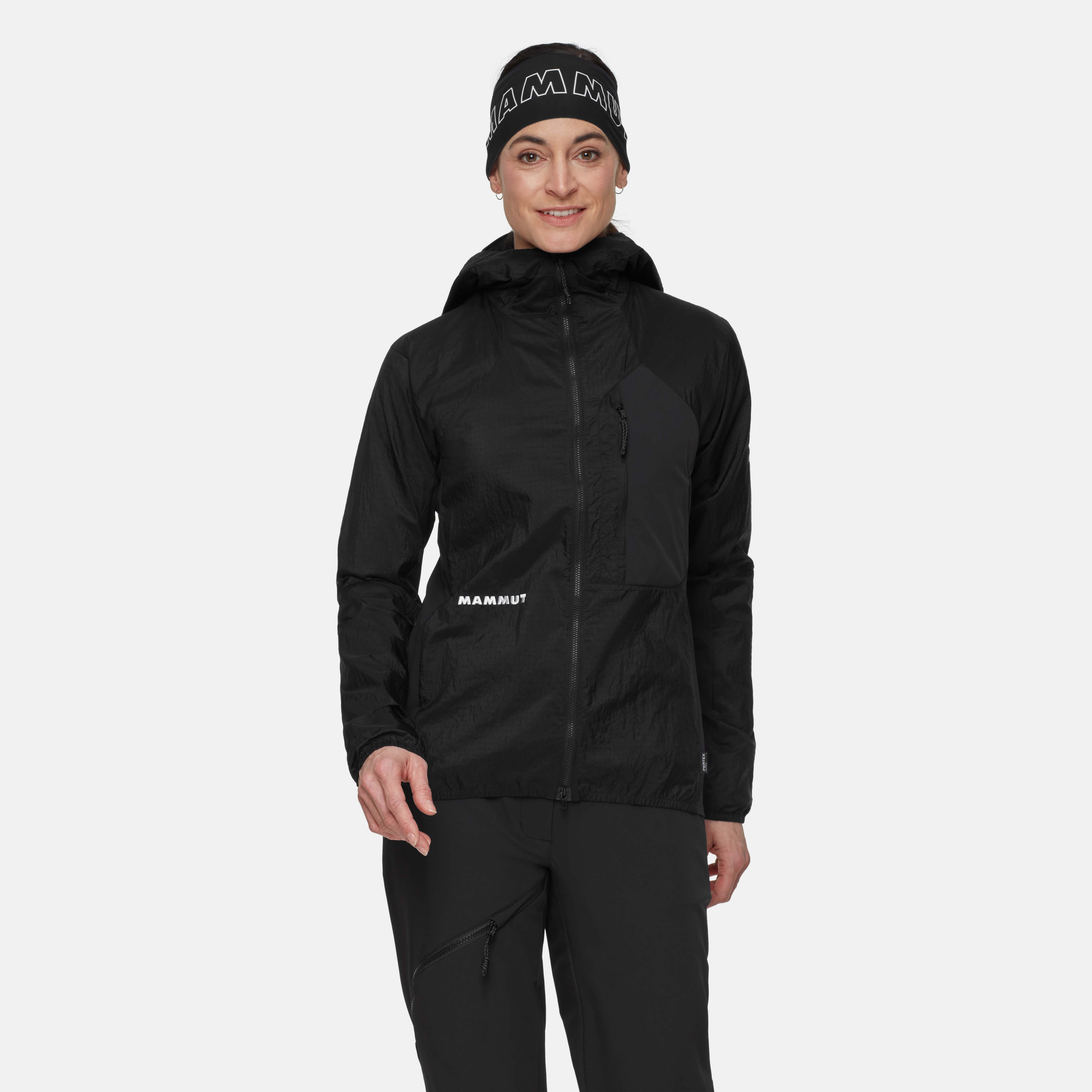 Mammut Eiger Nordwand Advanced WB Hooded Jacket Women, black - Black