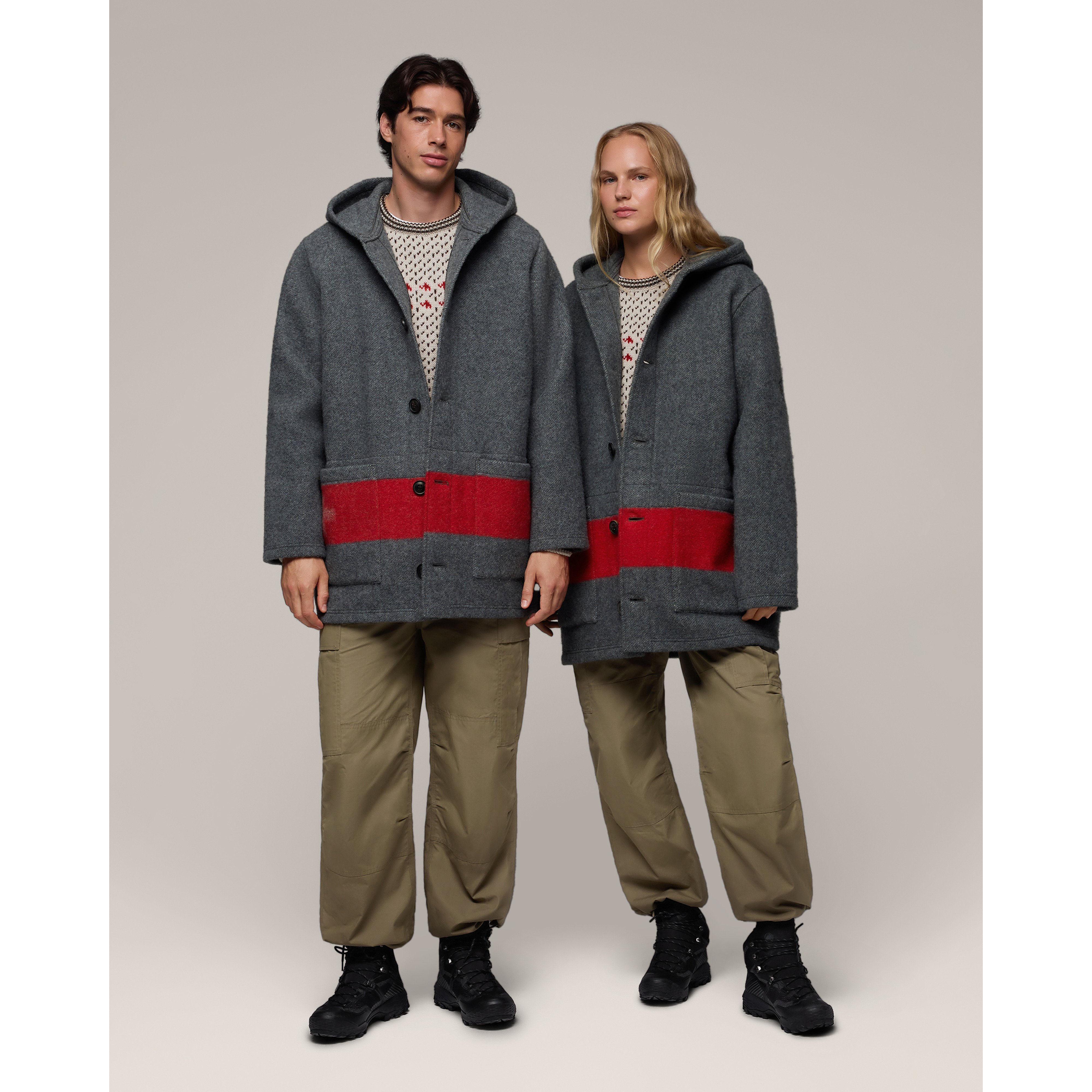 Mammut Mammut x Cabourn Direttissima Blanket Jacket, vintage earth-mammut red - Vintage earth-mammut red