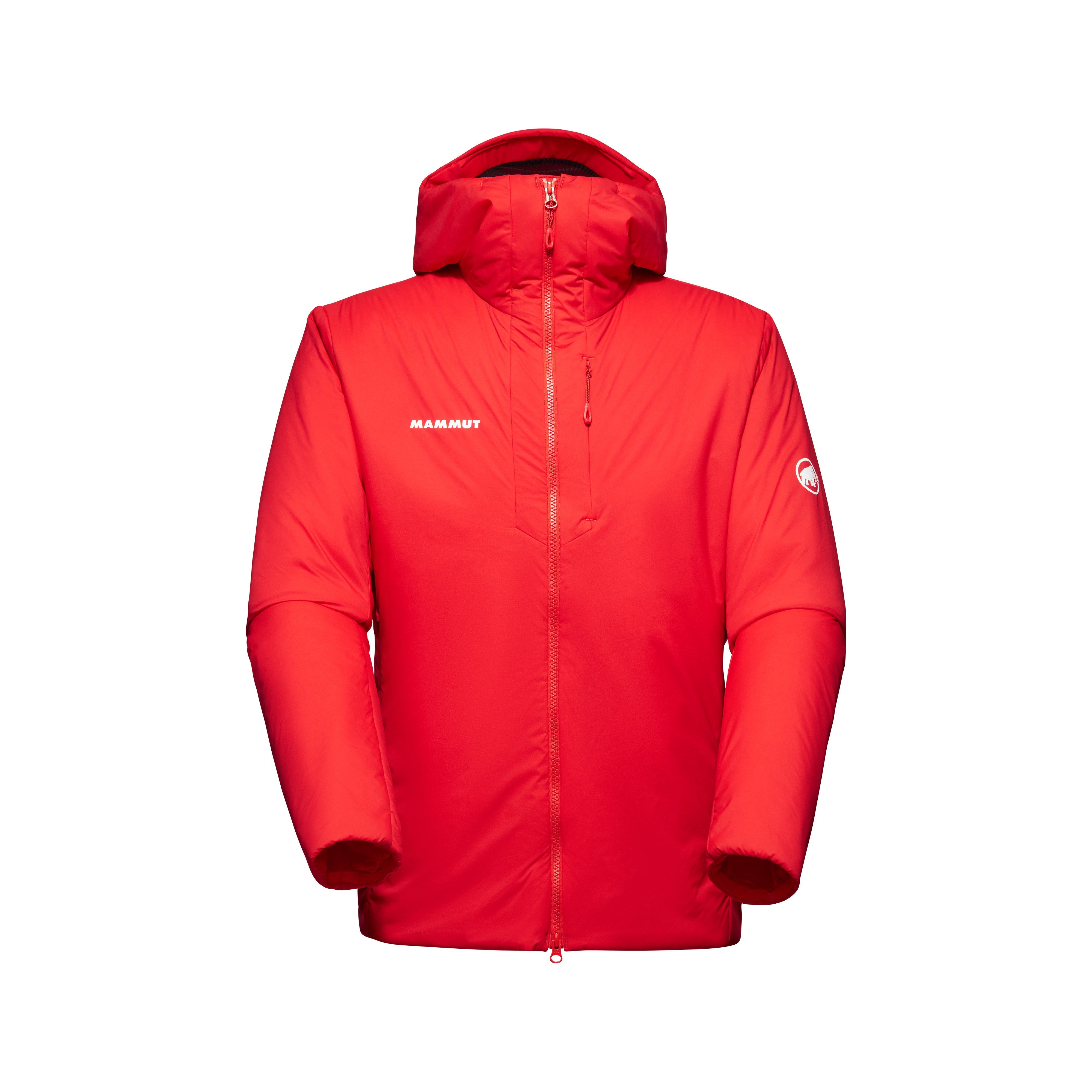 Mammut Rime IN Flex Hooded Jacket Men - Black/Mammut red/Marine/Aura - Thumbnail