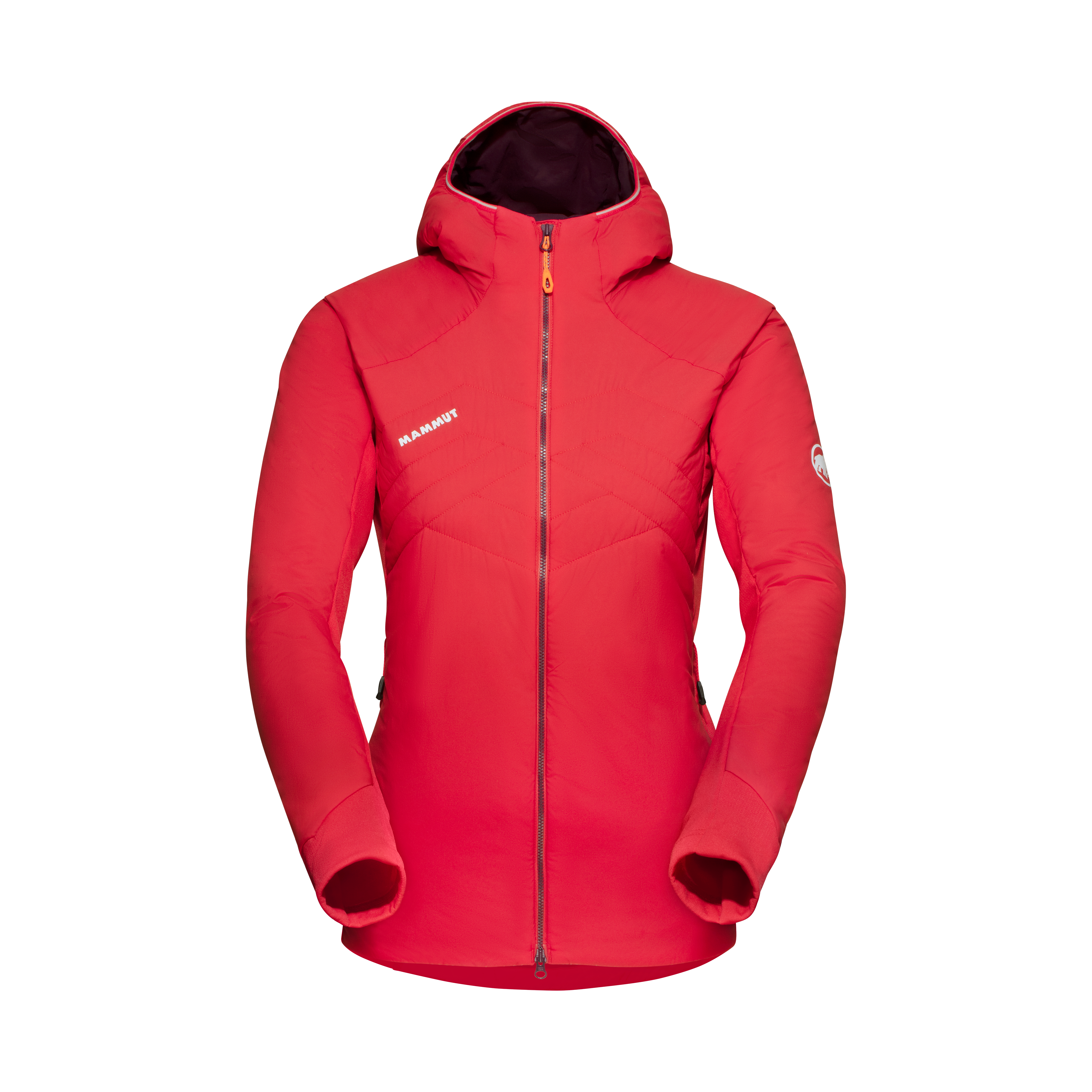 Mammut Rime Light IN Flex Hooded Jacket Women - sunset-grape, XL - Sunset-grape - Thumbnail