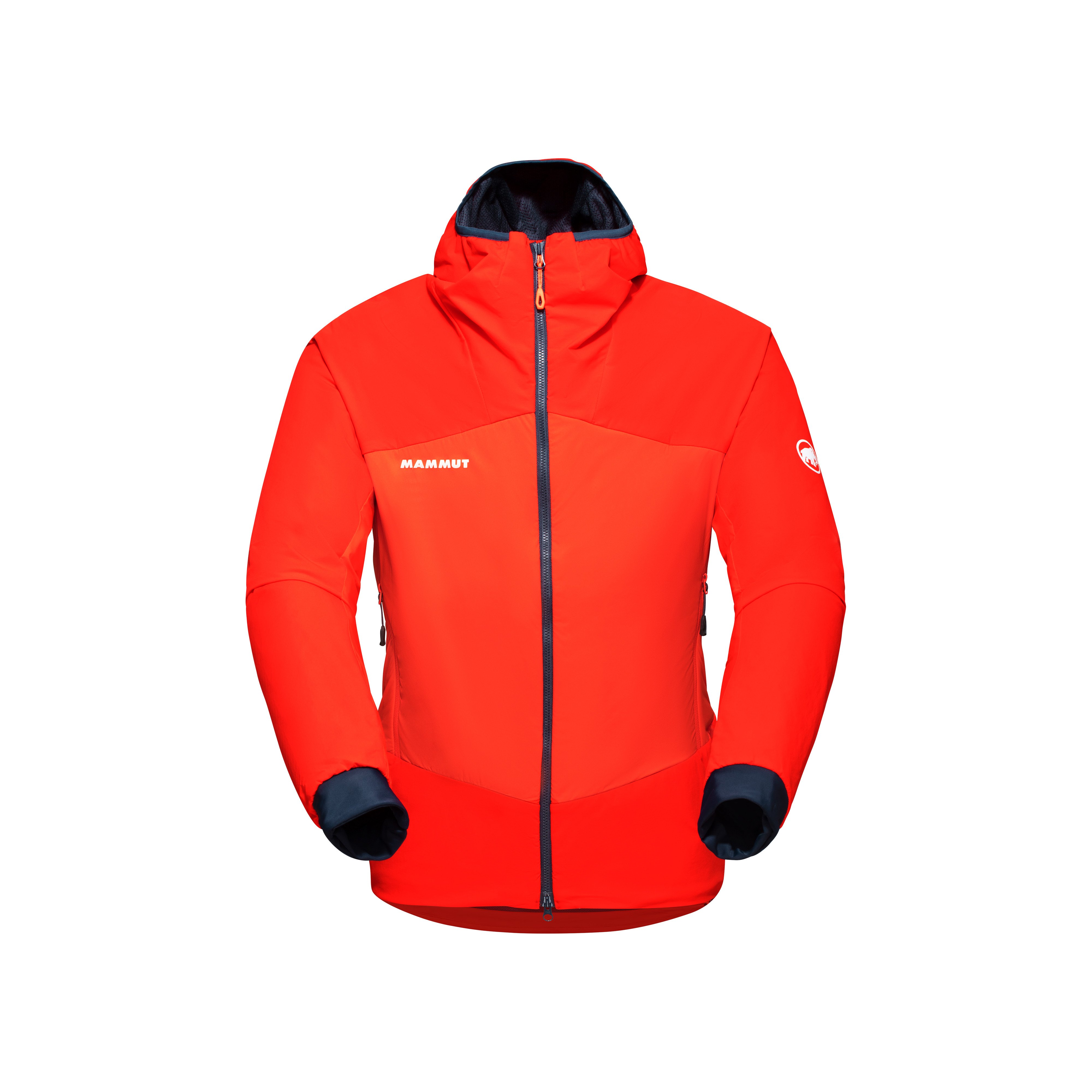 Taiss IN Hybrid Hooded Jacket Men - hot red-marine, S thumbnail