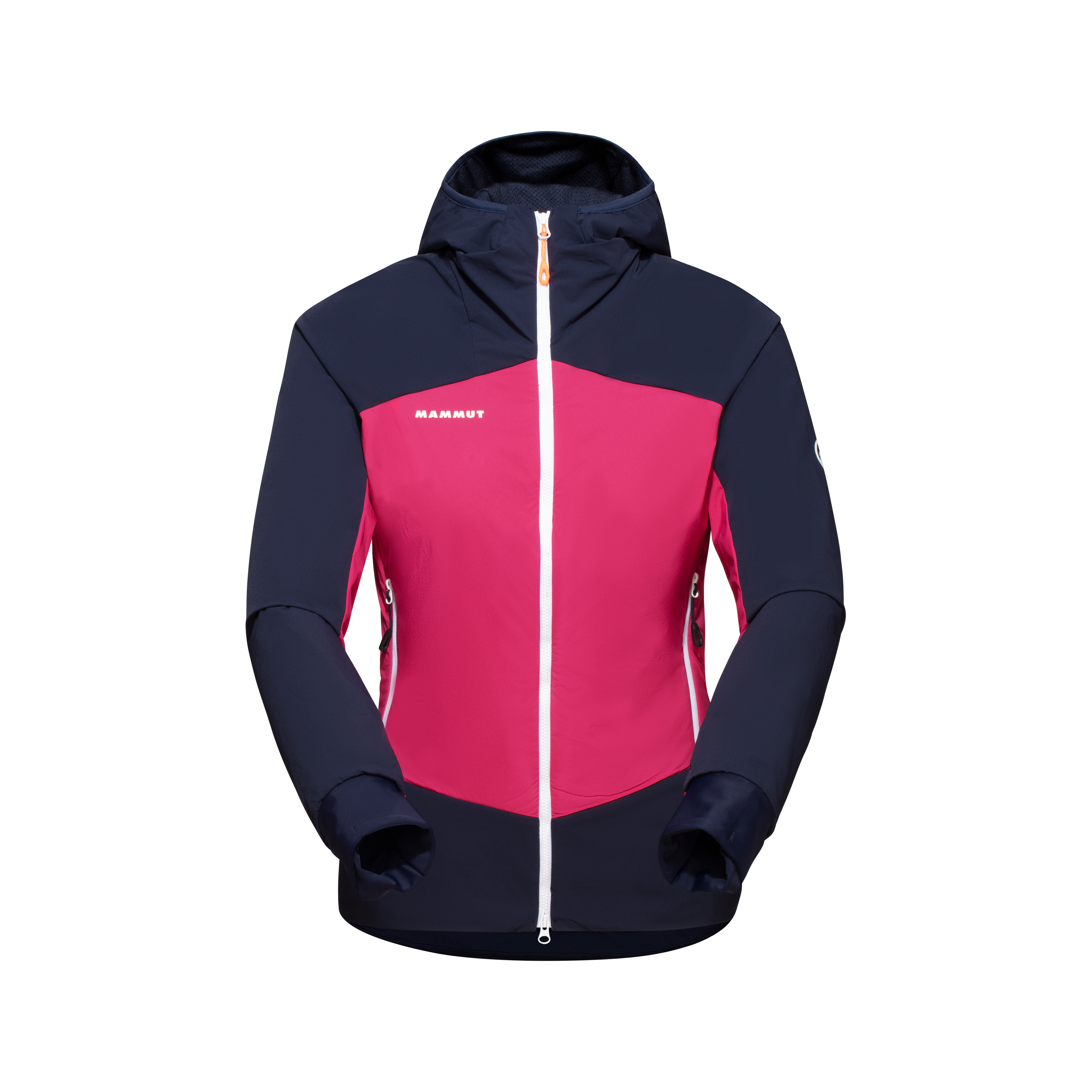 Taiss IN Hybrid Hooded Jacket Women - pink-marine, XL thumbnail