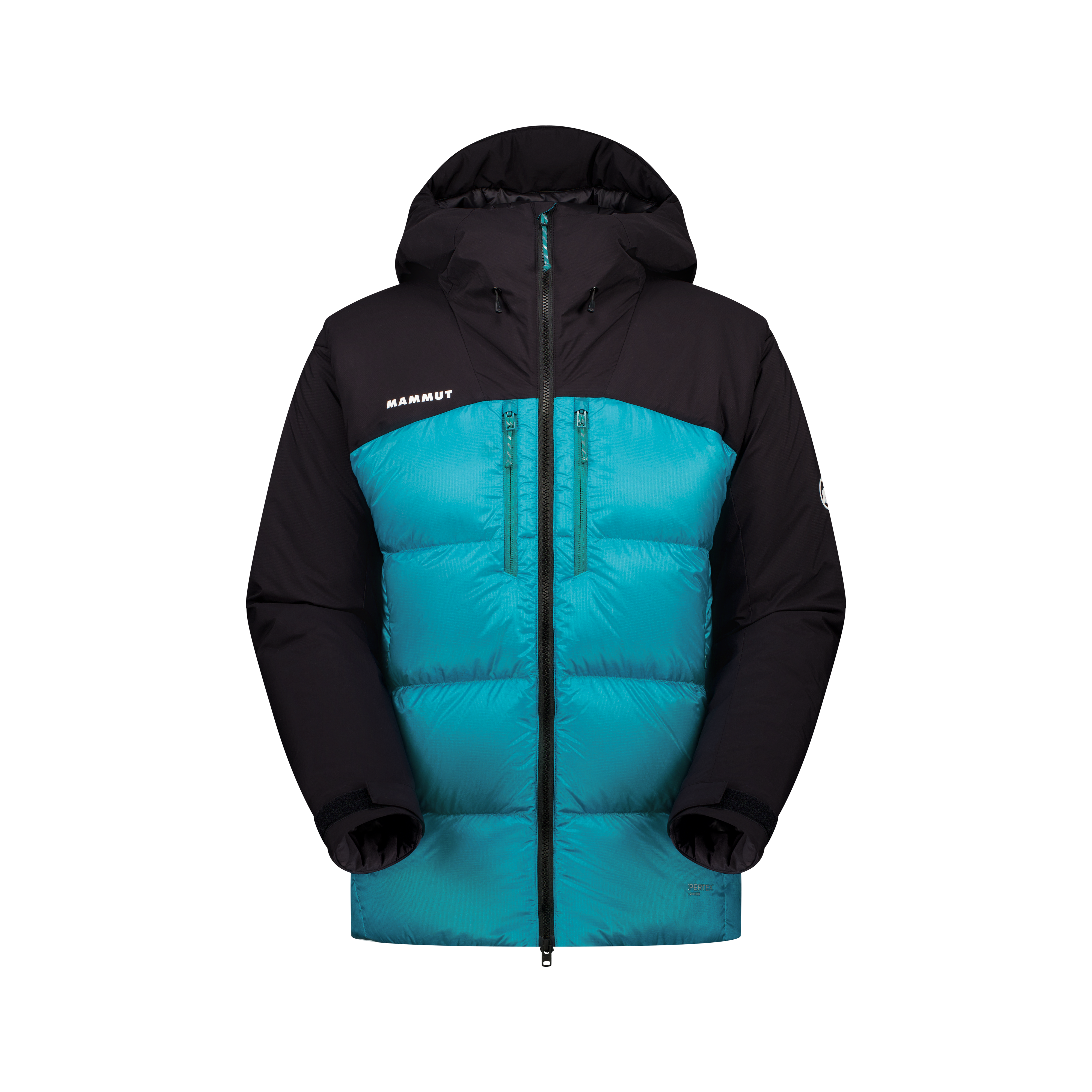 Mammut Gravity Pro IN Hooded Jacket AF Men, deep teal-black - Deep teal-black - Thumbnail