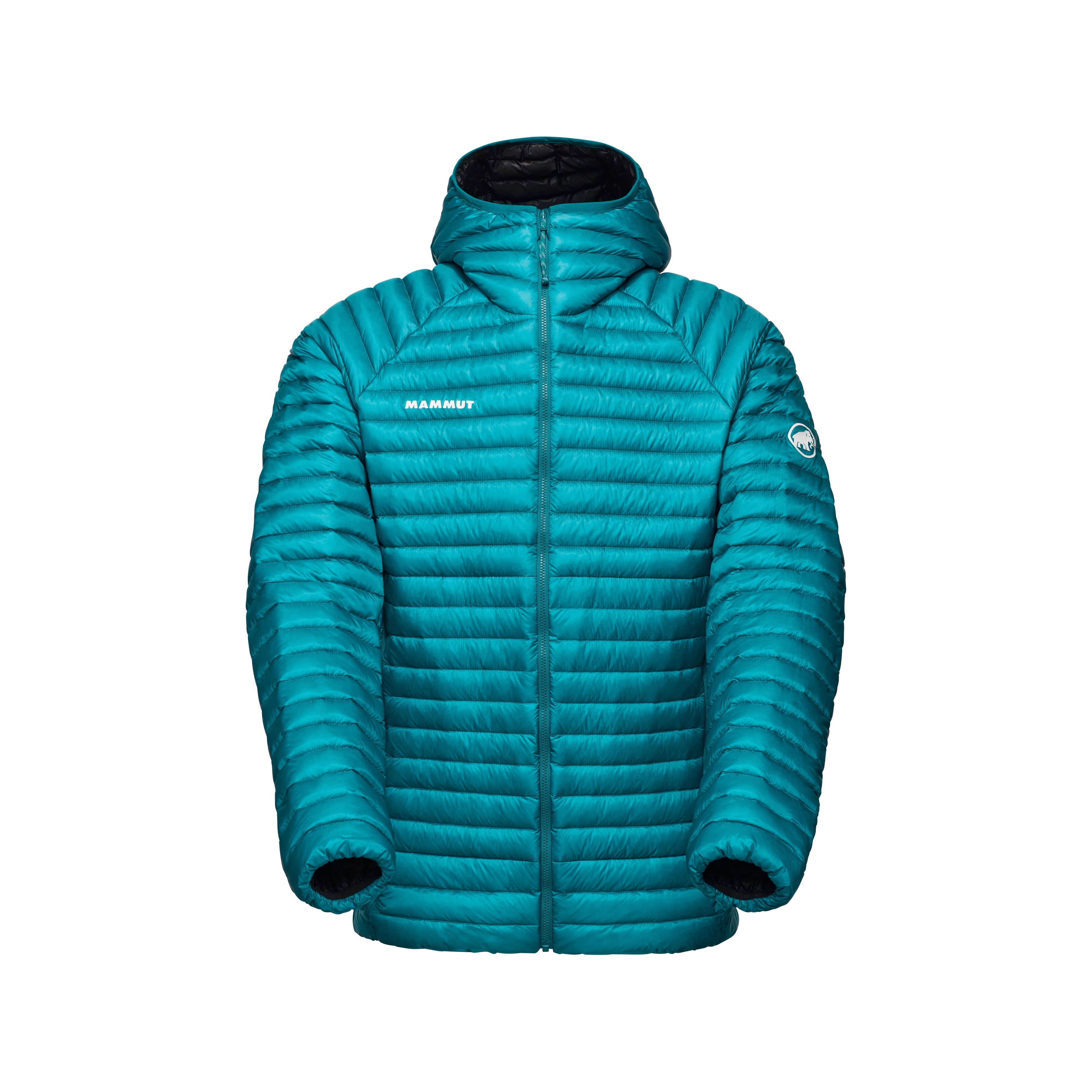 Mammut Aenergy IN Hooded Jacket Men - Black/Neo lime-black/Deep teal-black/Glacier blue-black - Thumbnail