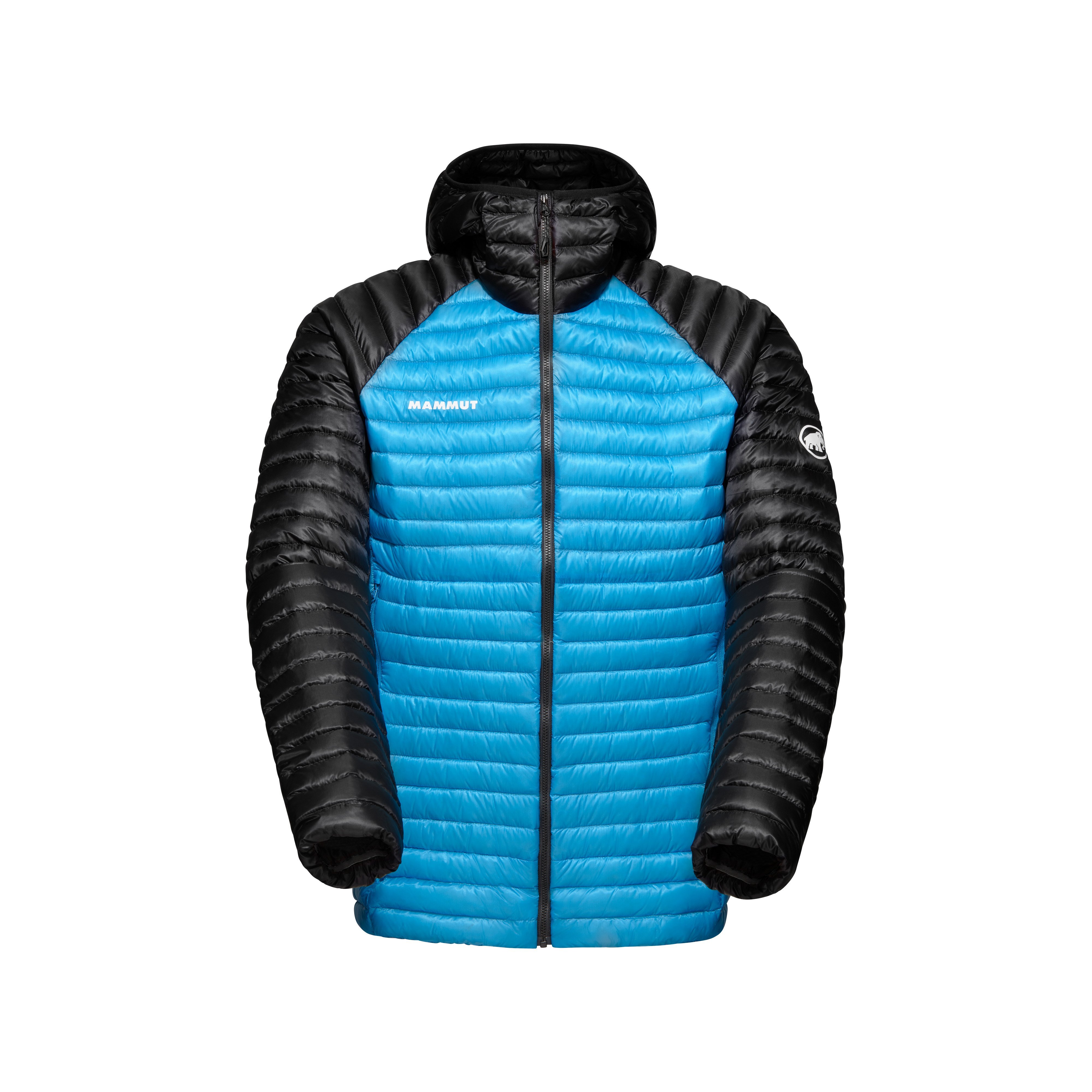 Mammut Aenergy IN Hooded Jacket Men - Black/Neo lime-black/Deep teal-black/Glacier blue-black - Thumbnail