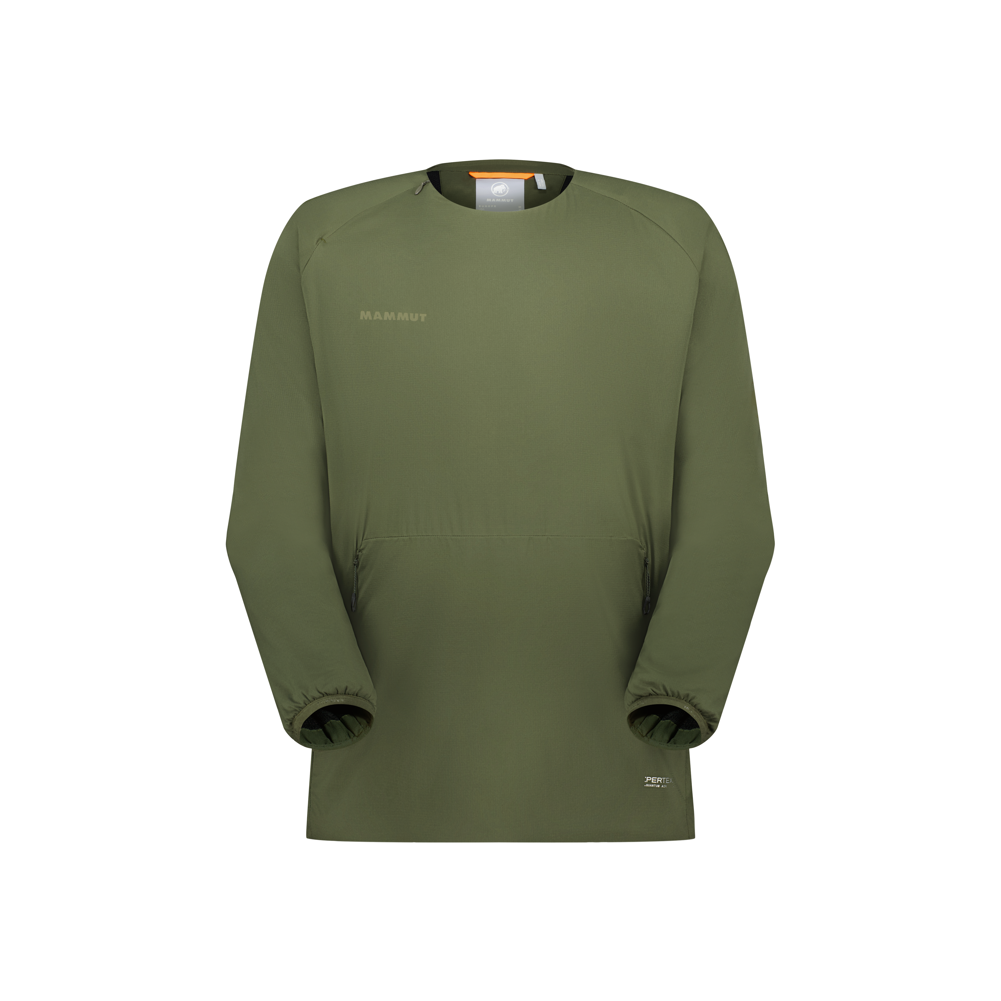 Mammut Seon IN Crew Neck AF, dark marsh - Dark marsh - Thumbnail