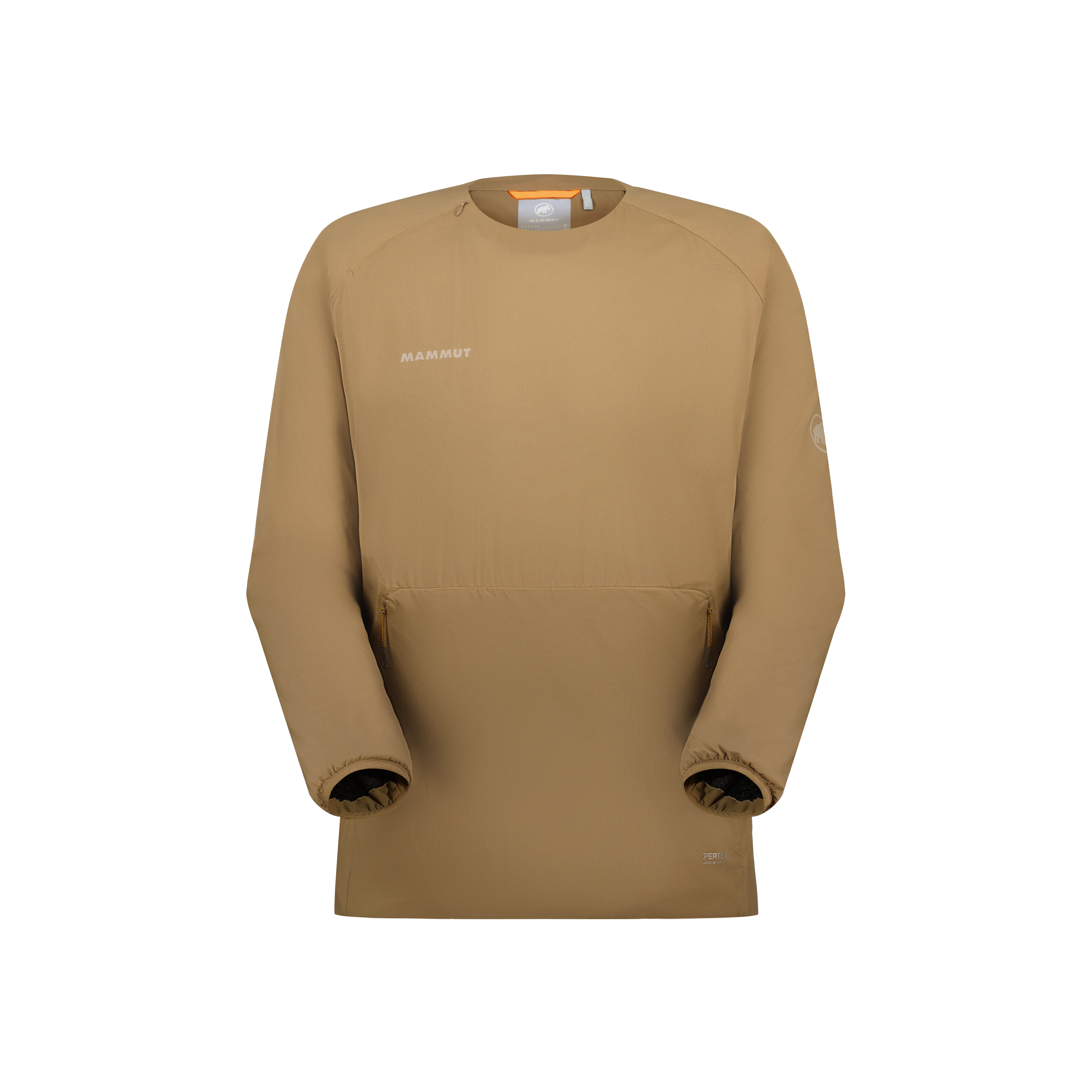 Mammut Seon IN Crew Neck AF, dark sand - Dark sand - Thumbnail