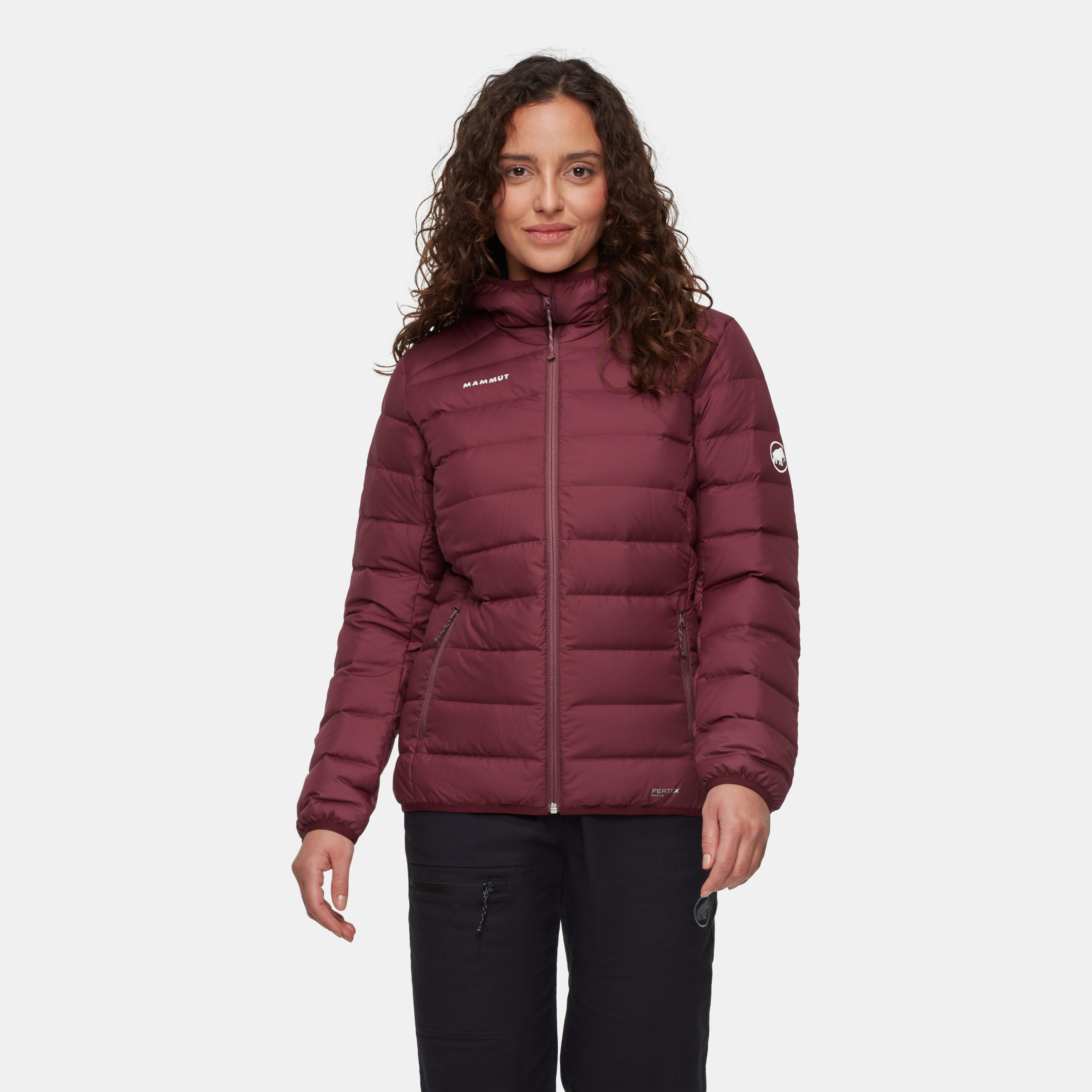 Mammut Waymarker IN Hooded Jacket Women - temp, vin-black - Vin-black