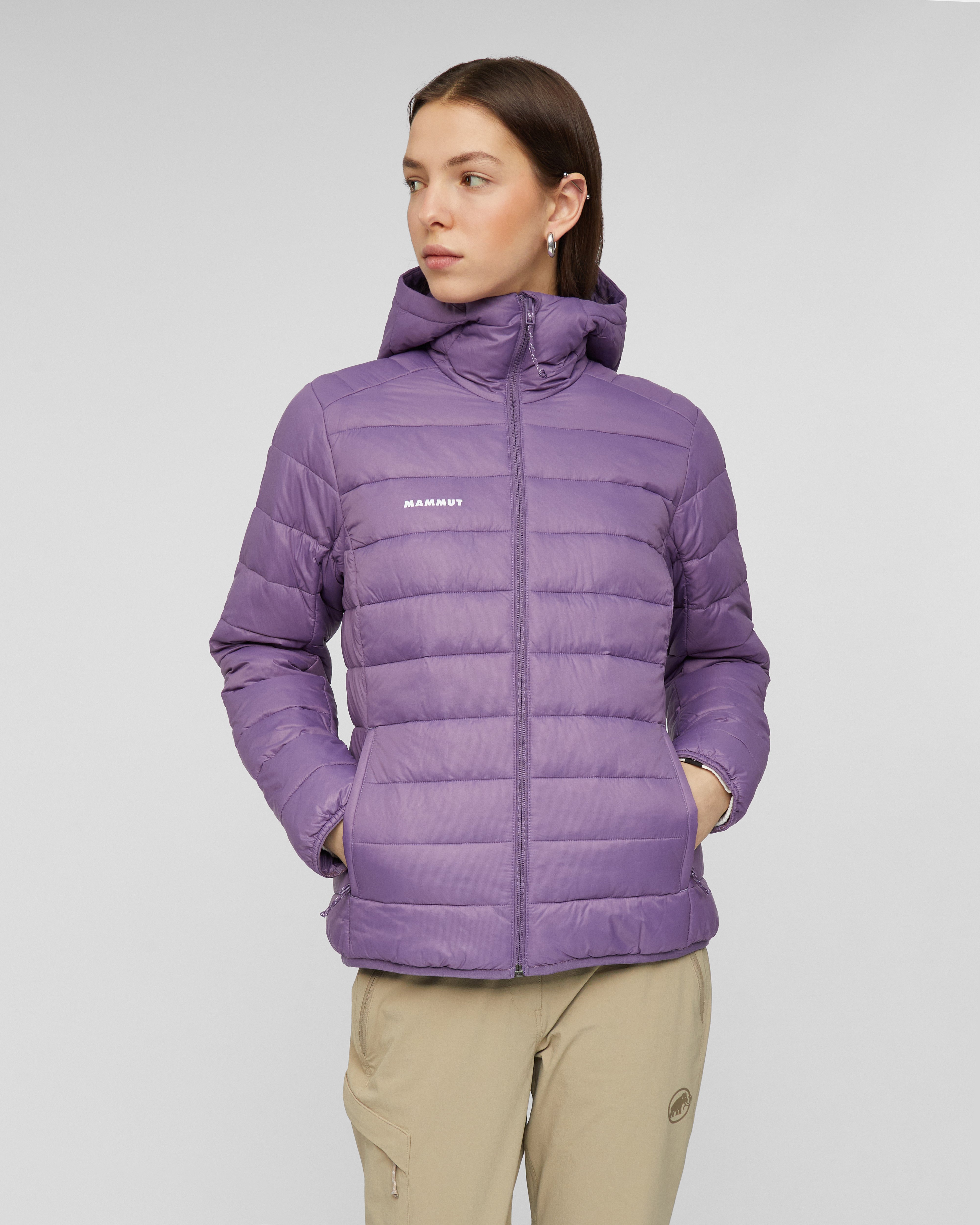 Mammut Crag IN Hooded Jacket Women,  paloja -  paloja - Model front view