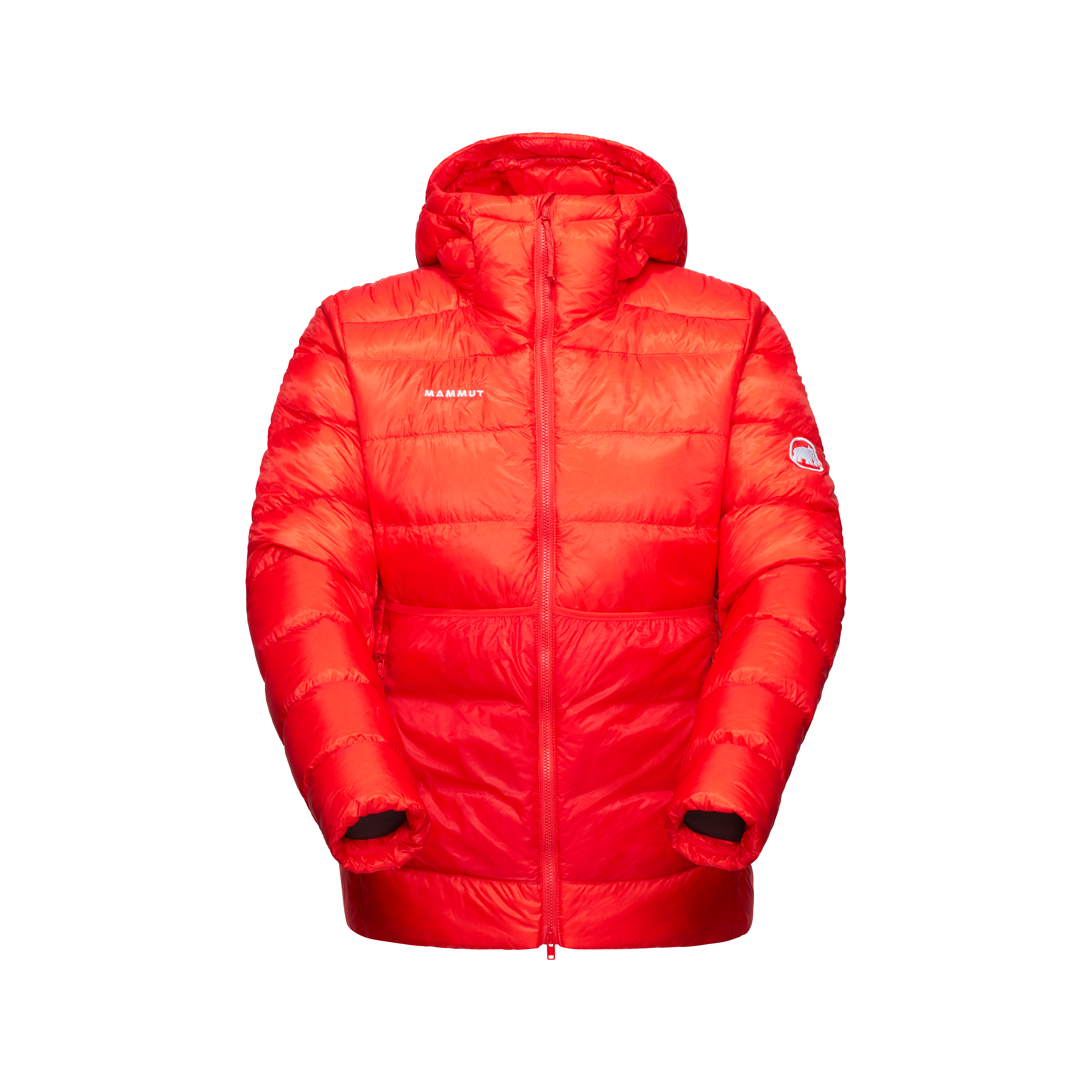 Mammut Broad Peak Pro IN Hooded Jacket Women - temp, mammut red - Mammut red - Thumbnail