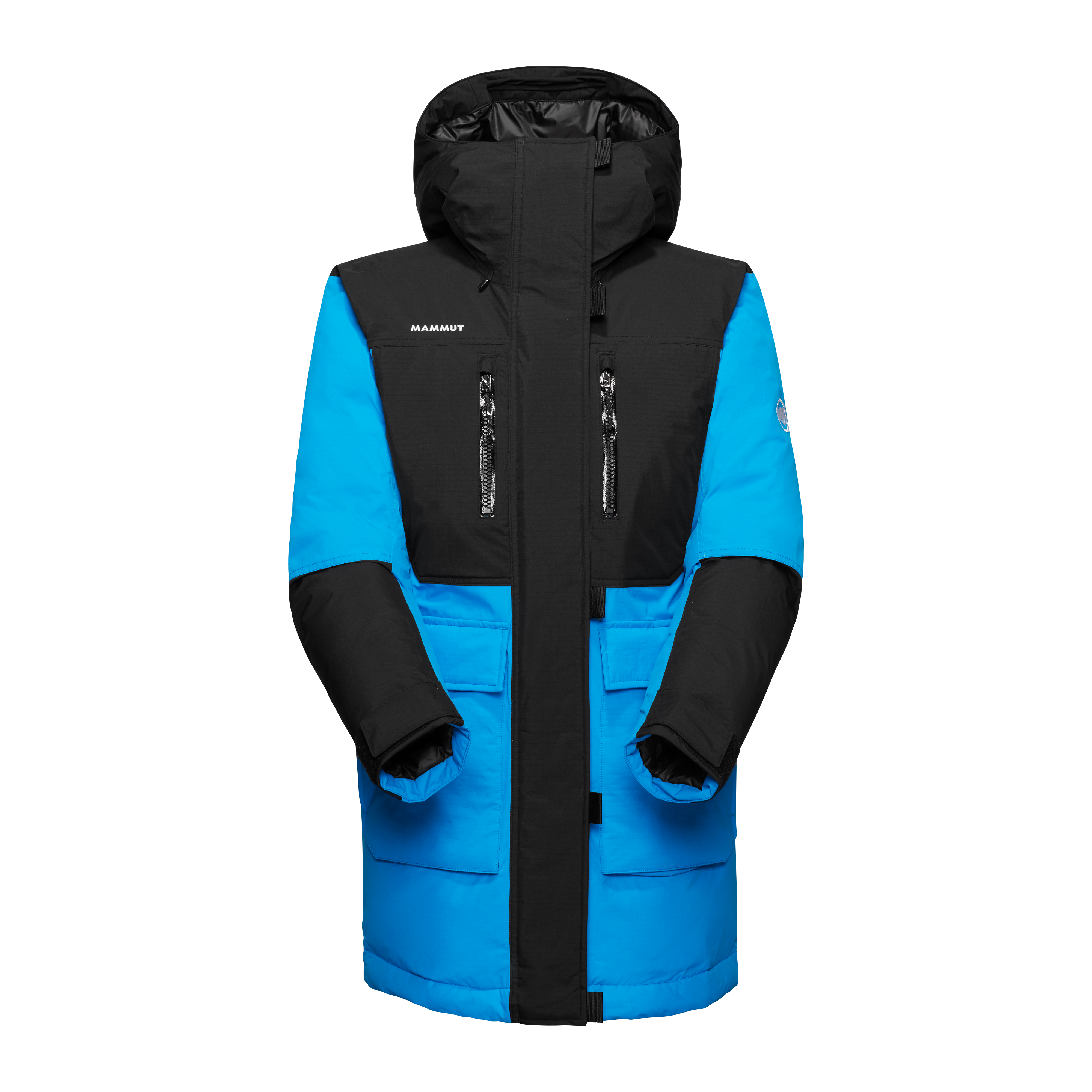 Mammut Arctic IN Hooded Parka Women, glacier blue-black - Glacier blue-black - Thumbnail
