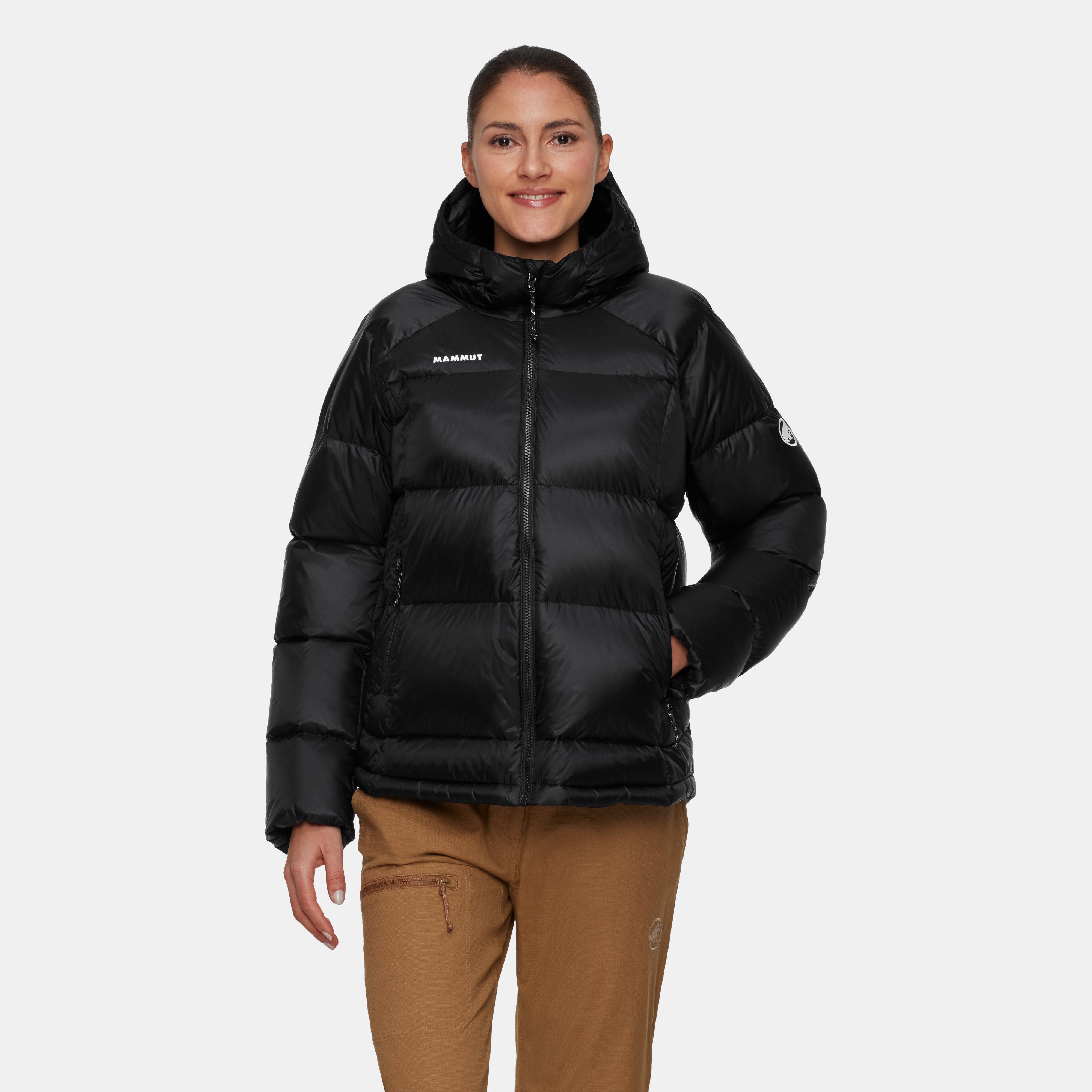 Mammut Glacier Glow IN Hooded Jacket Women, black - Black