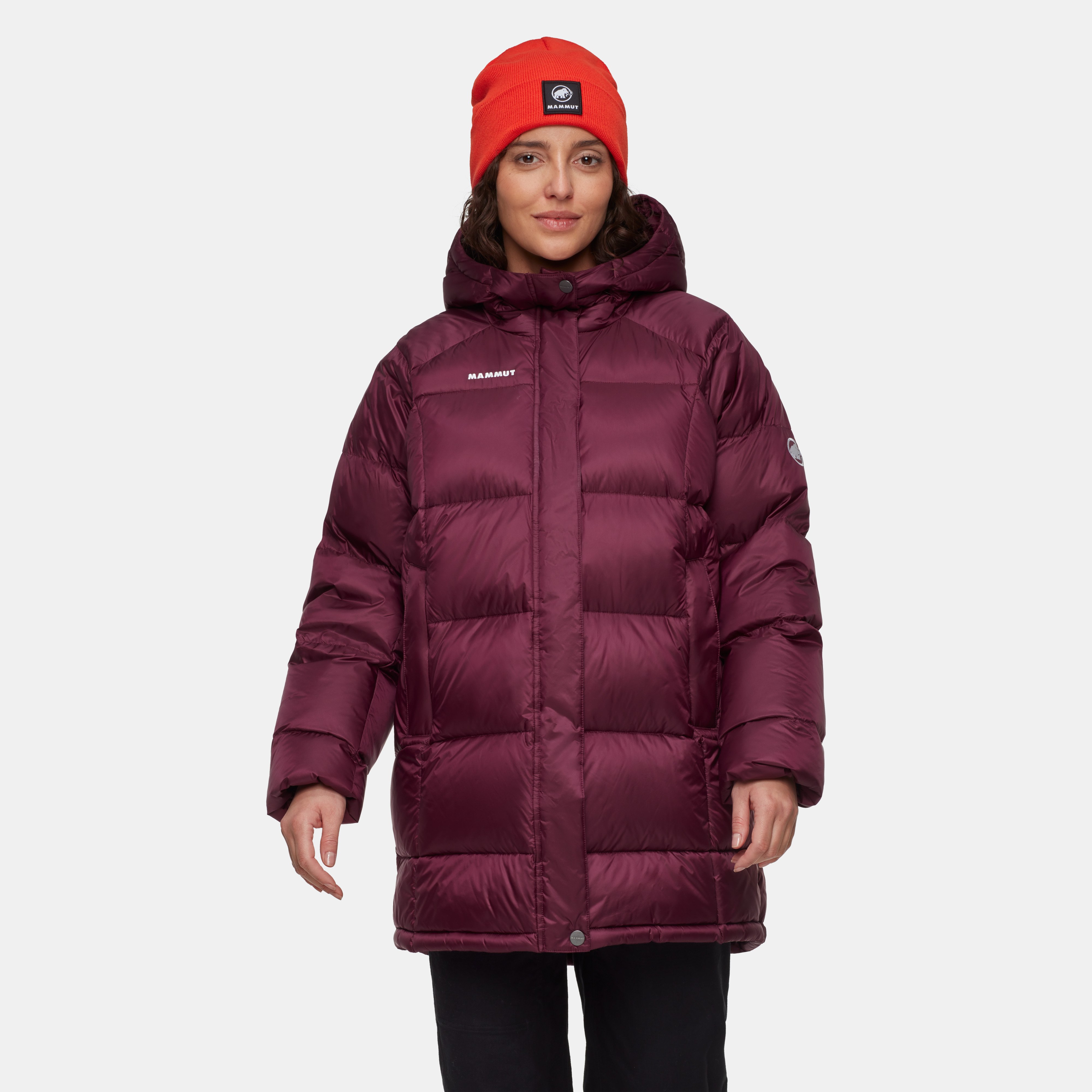 Mammut Glacier Glow IN Hooded Parka Women, vin - Vin