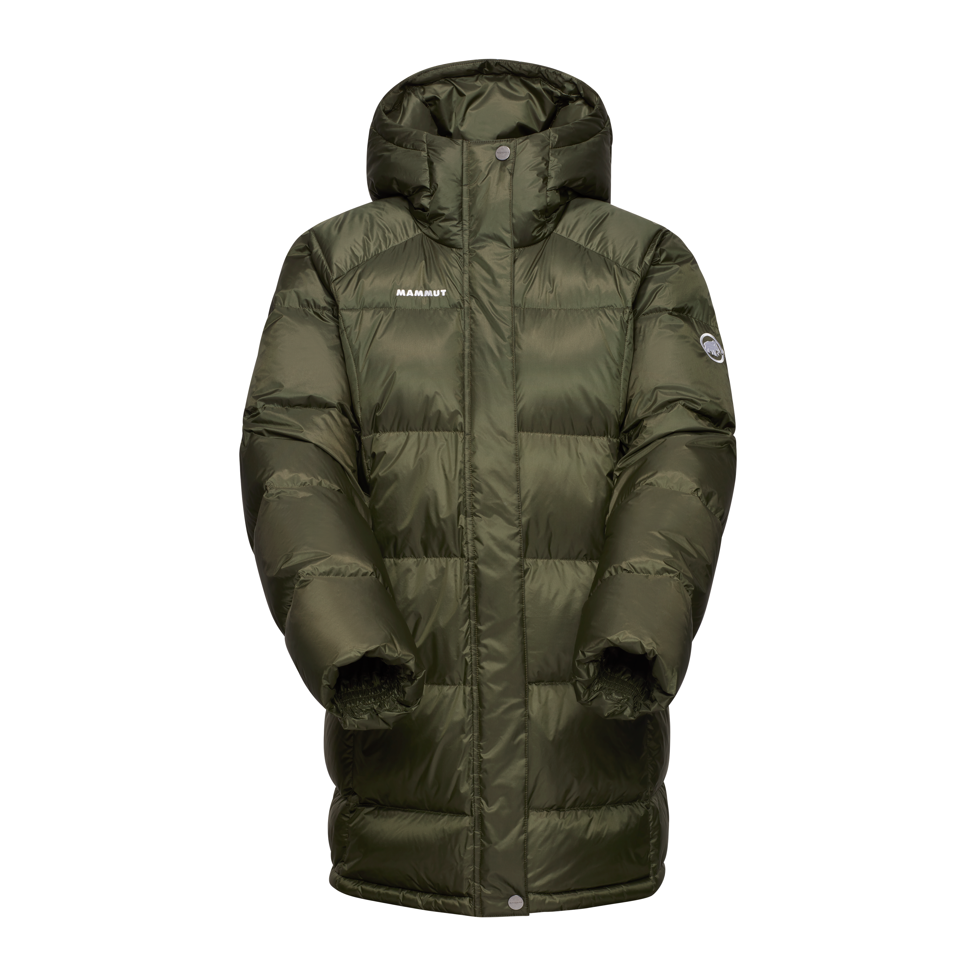 Mammut Glacier Glow IN Hooded Parka Women, dark marsh - Dark marsh - Thumbnail