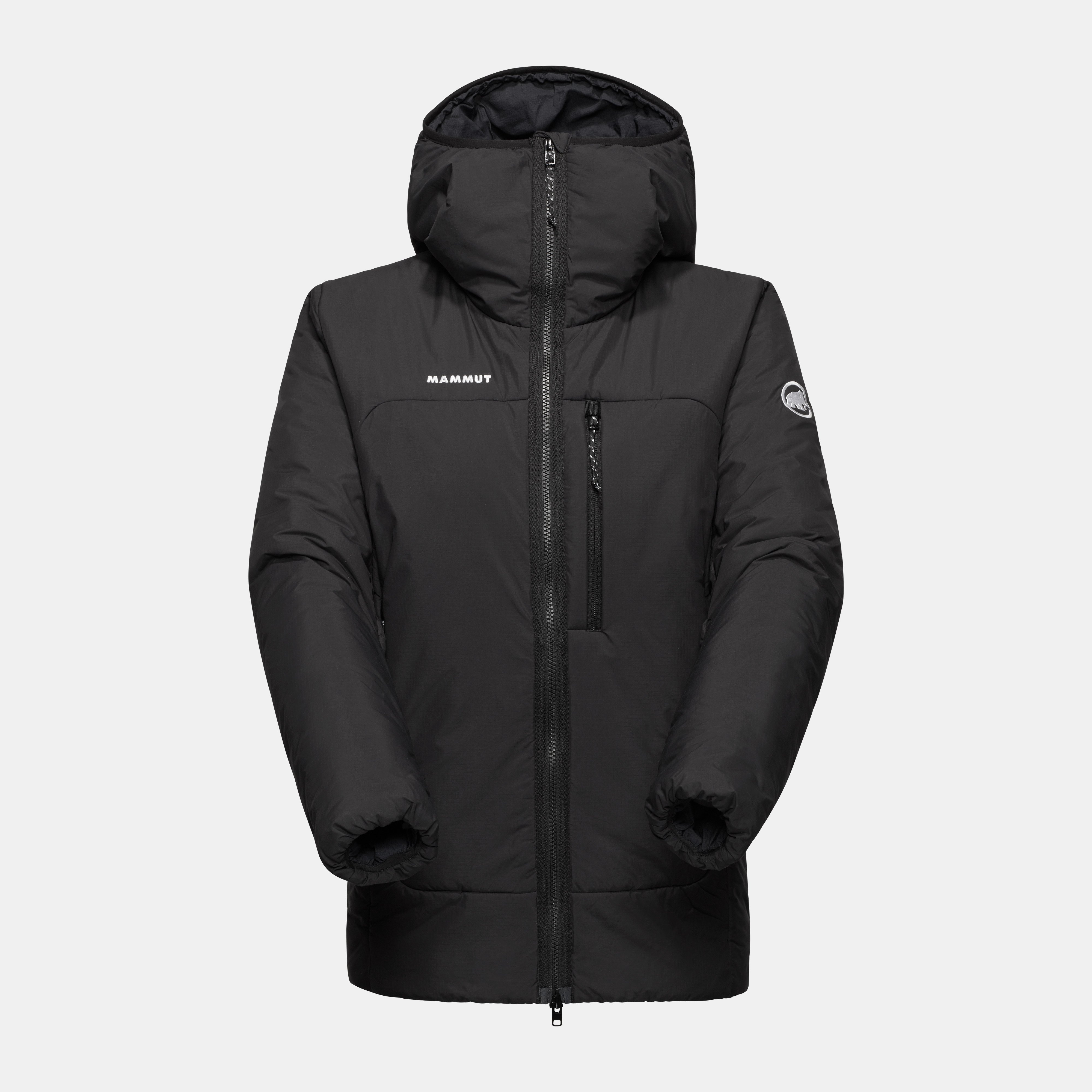 Mammut Rime Pro Belay IN Hooded Jacket Women, black - Black