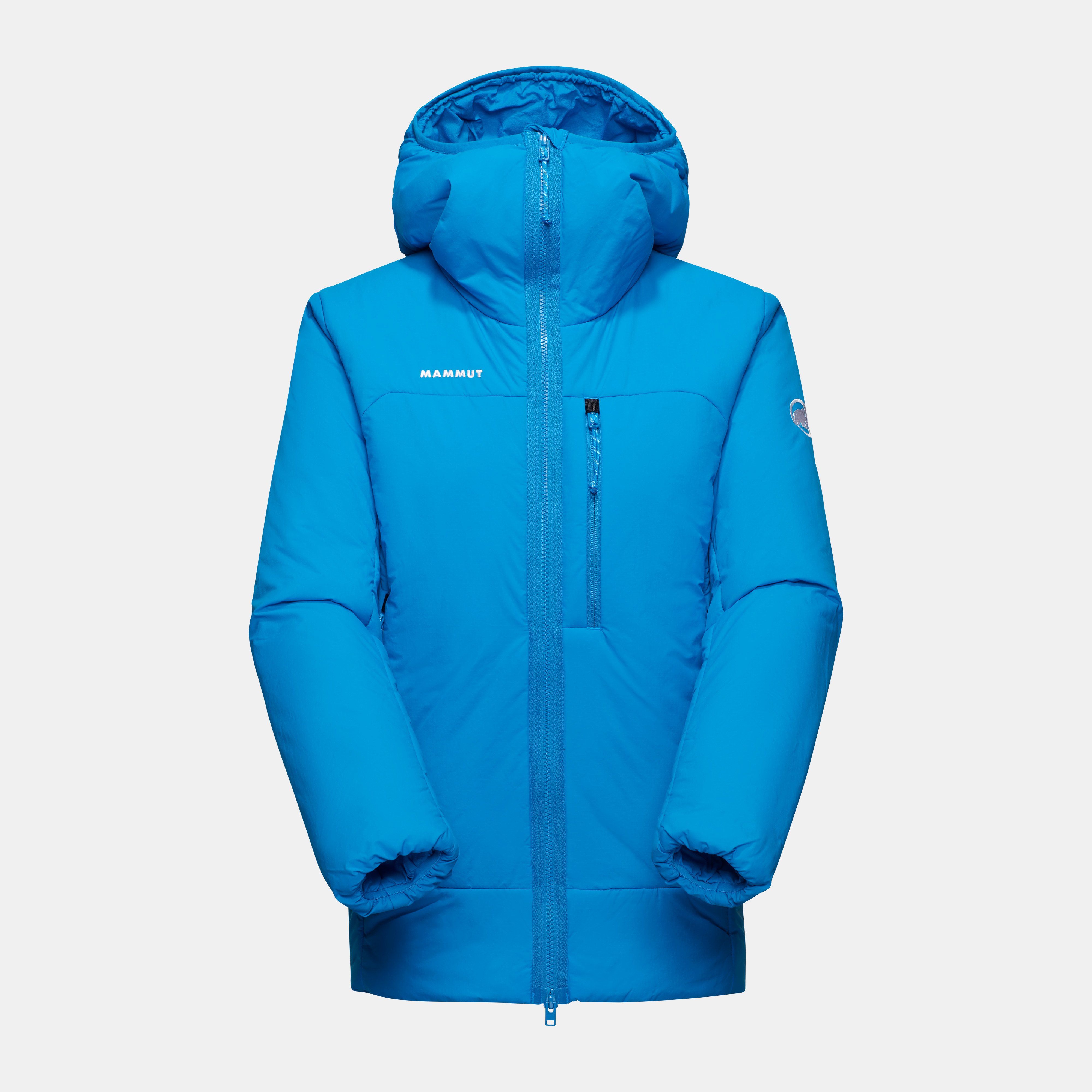 Mammut Rime Pro Belay IN Hooded Jacket Women, glacier blue - Glacier blue