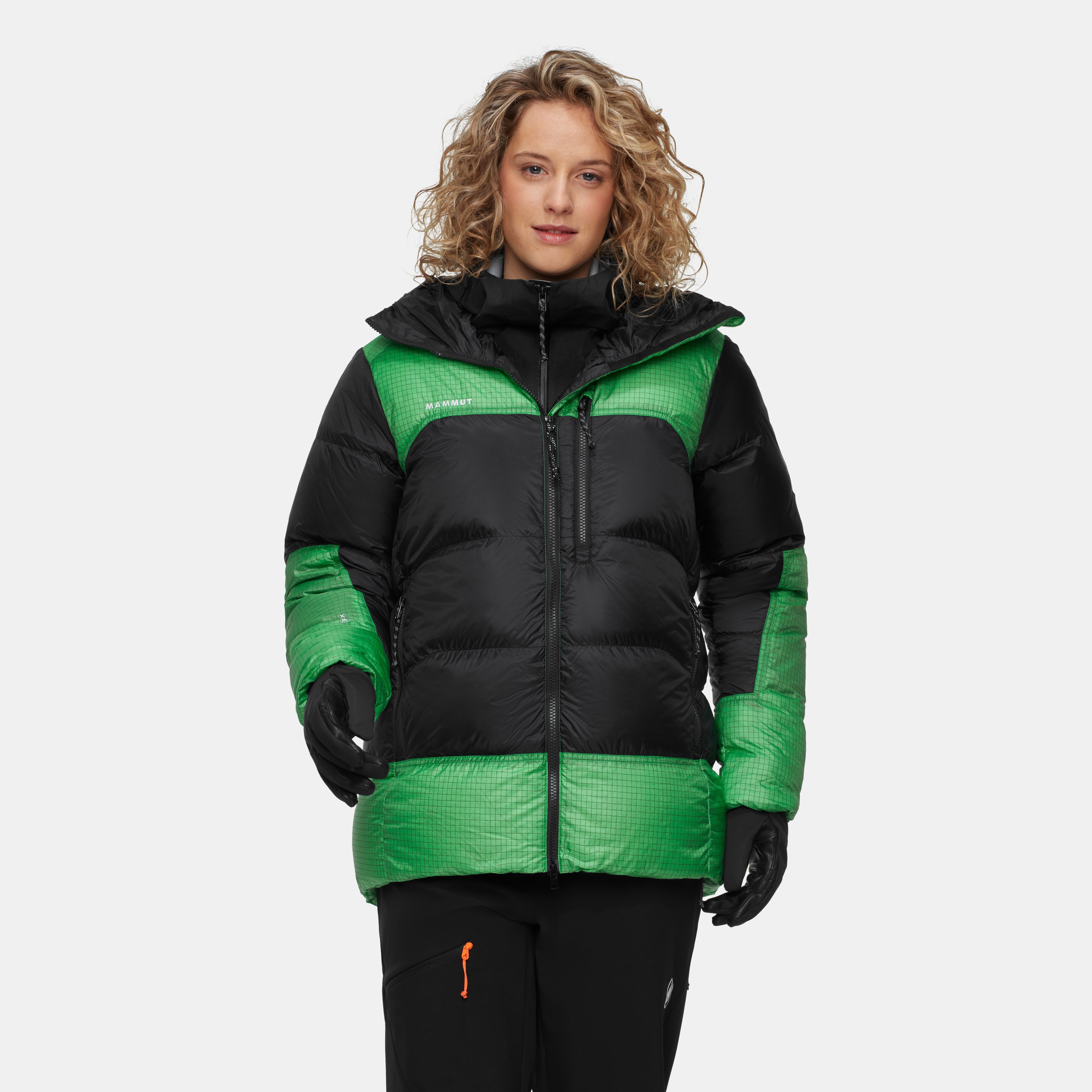 Mammut Taiss Pro Belay IN Hooded Jacket Women, black-pinea - Black-pinea
