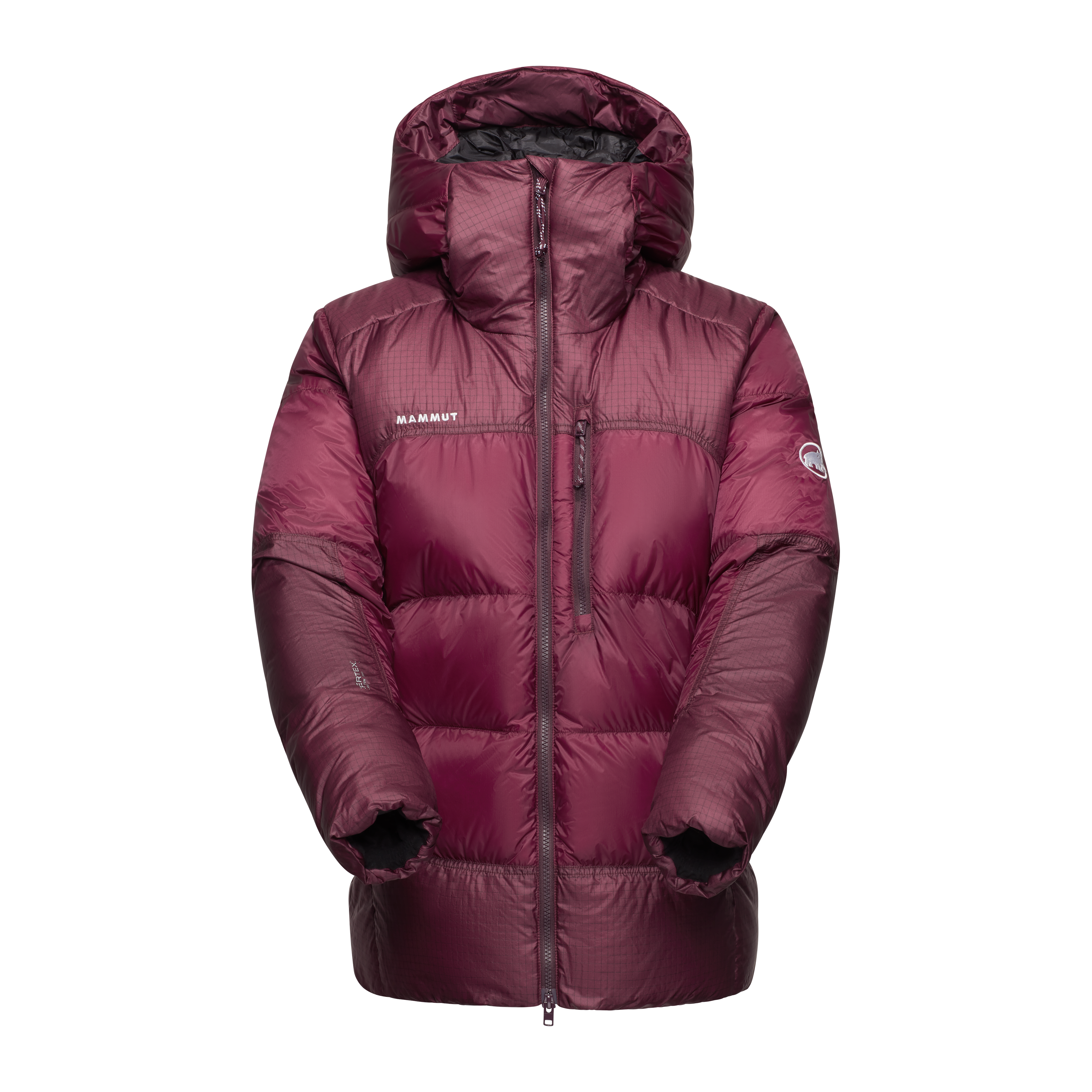 Mammut Taiss Pro Belay IN Hooded Jacket Women - temp, vin - Vin - Thumbnail