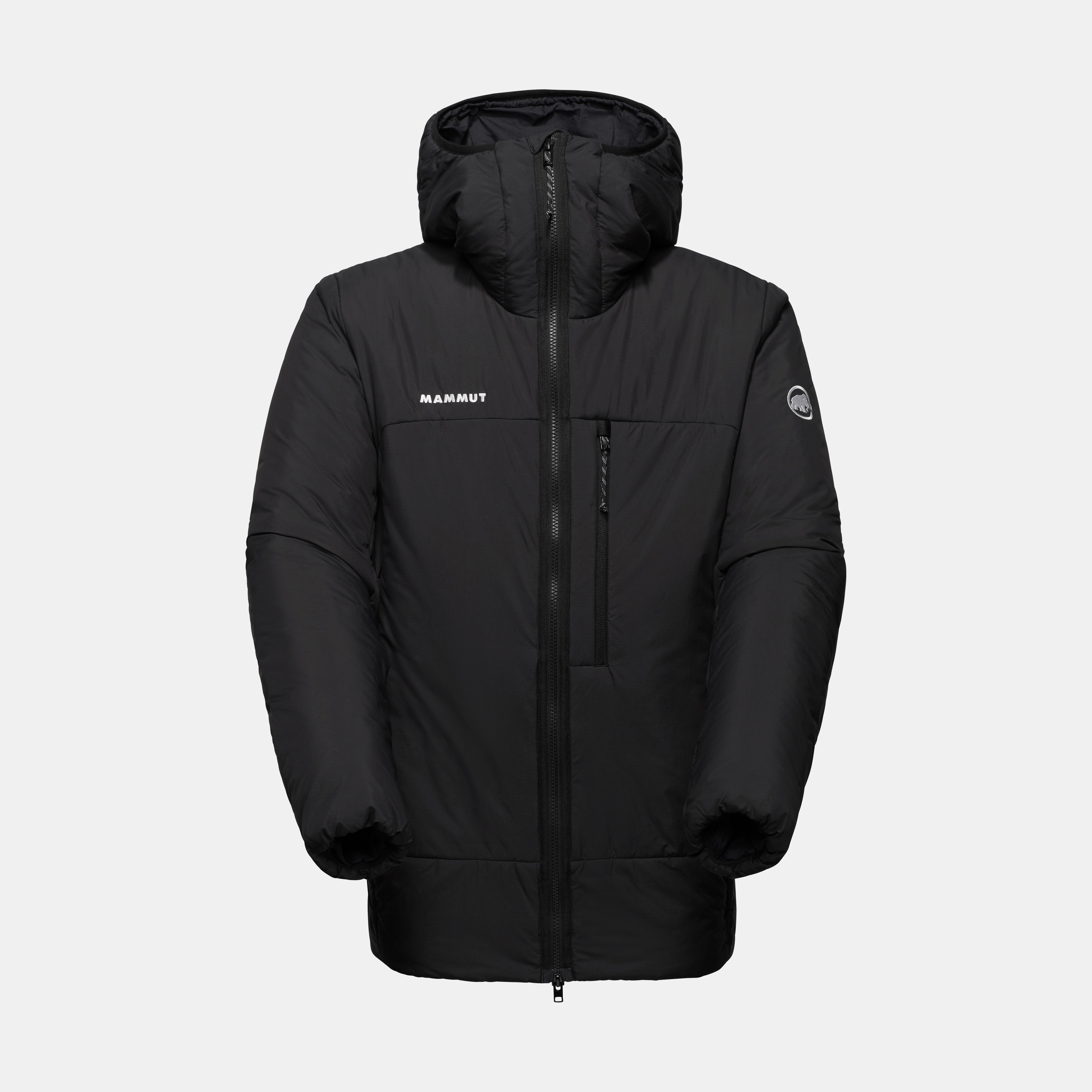 Mammut Rime Pro Belay IN Hooded Jacket Men, black - Black