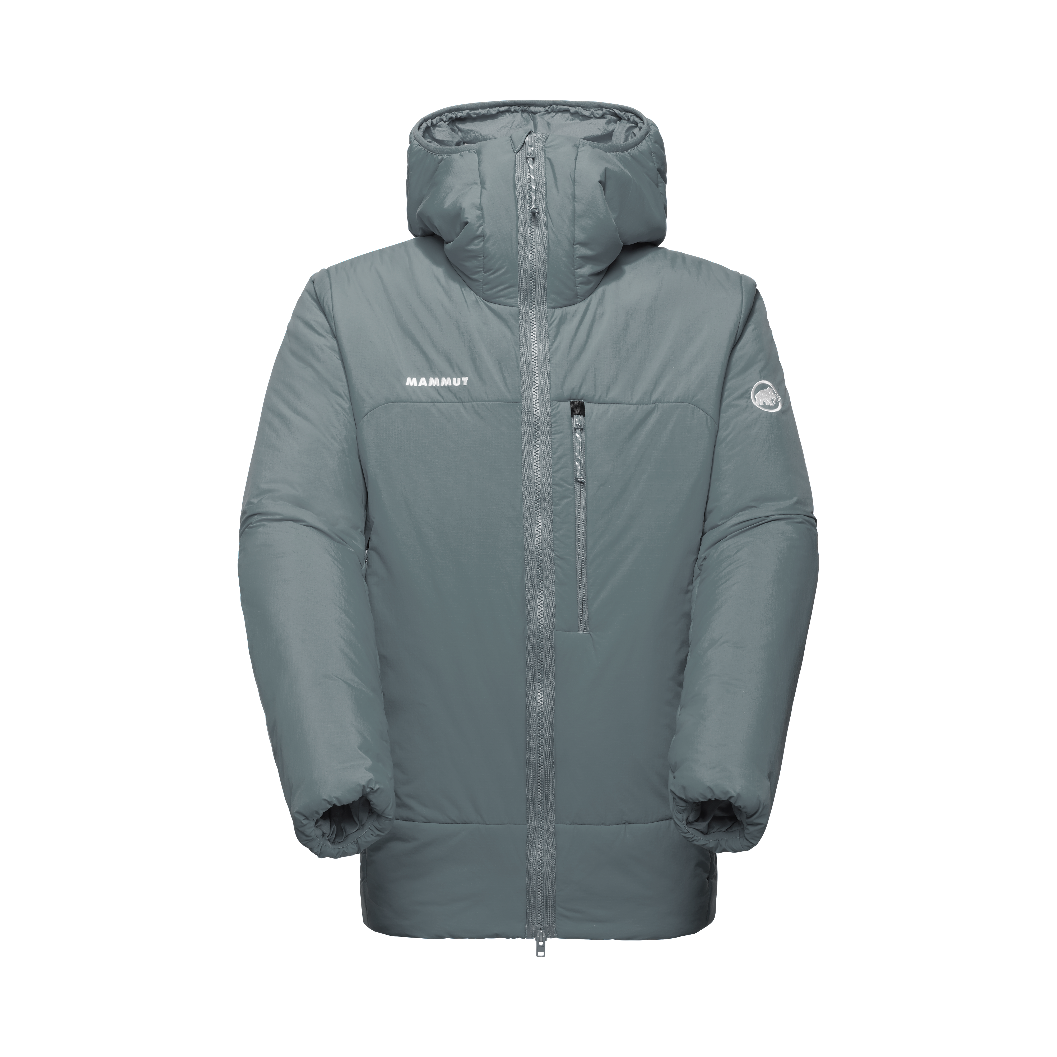 Mammut Rime Pro Belay IN Hooded Jacket Men, strata - Strata - Thumbnail