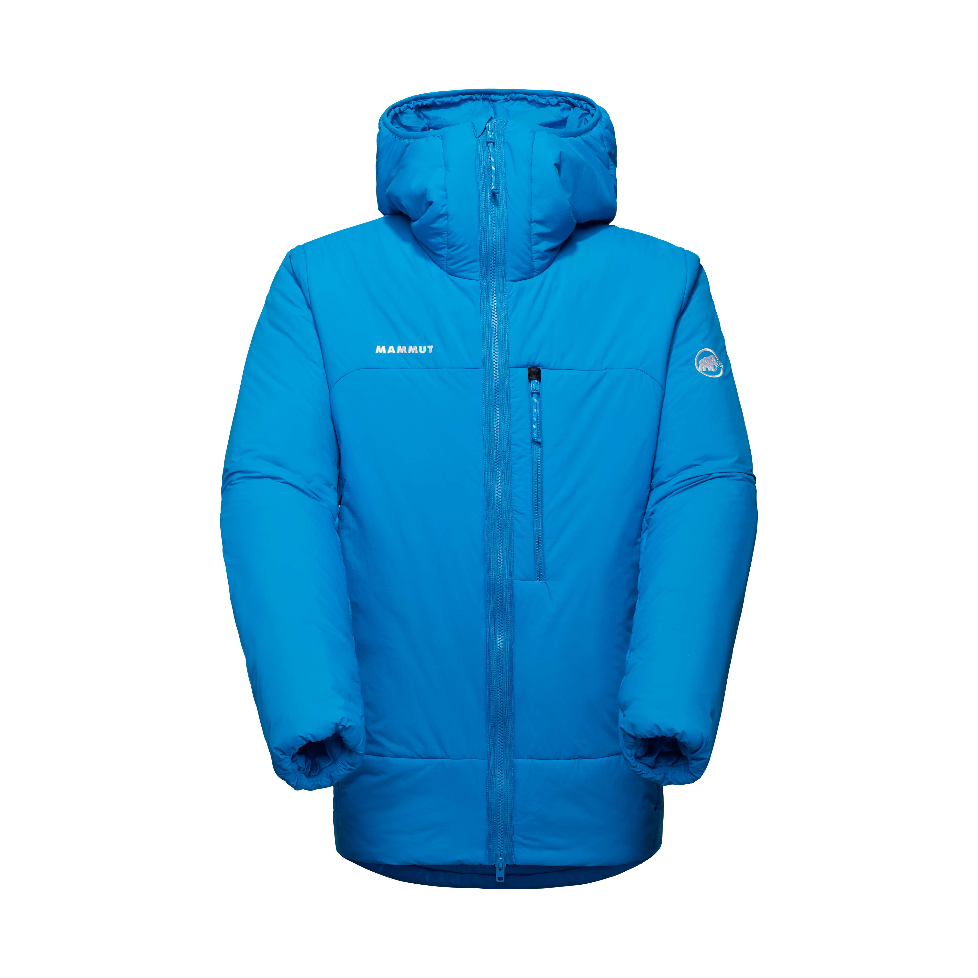 Mammut Rime Pro Belay IN Hooded Jacket Men, glacier blue - Glacier blue - Thumbnail