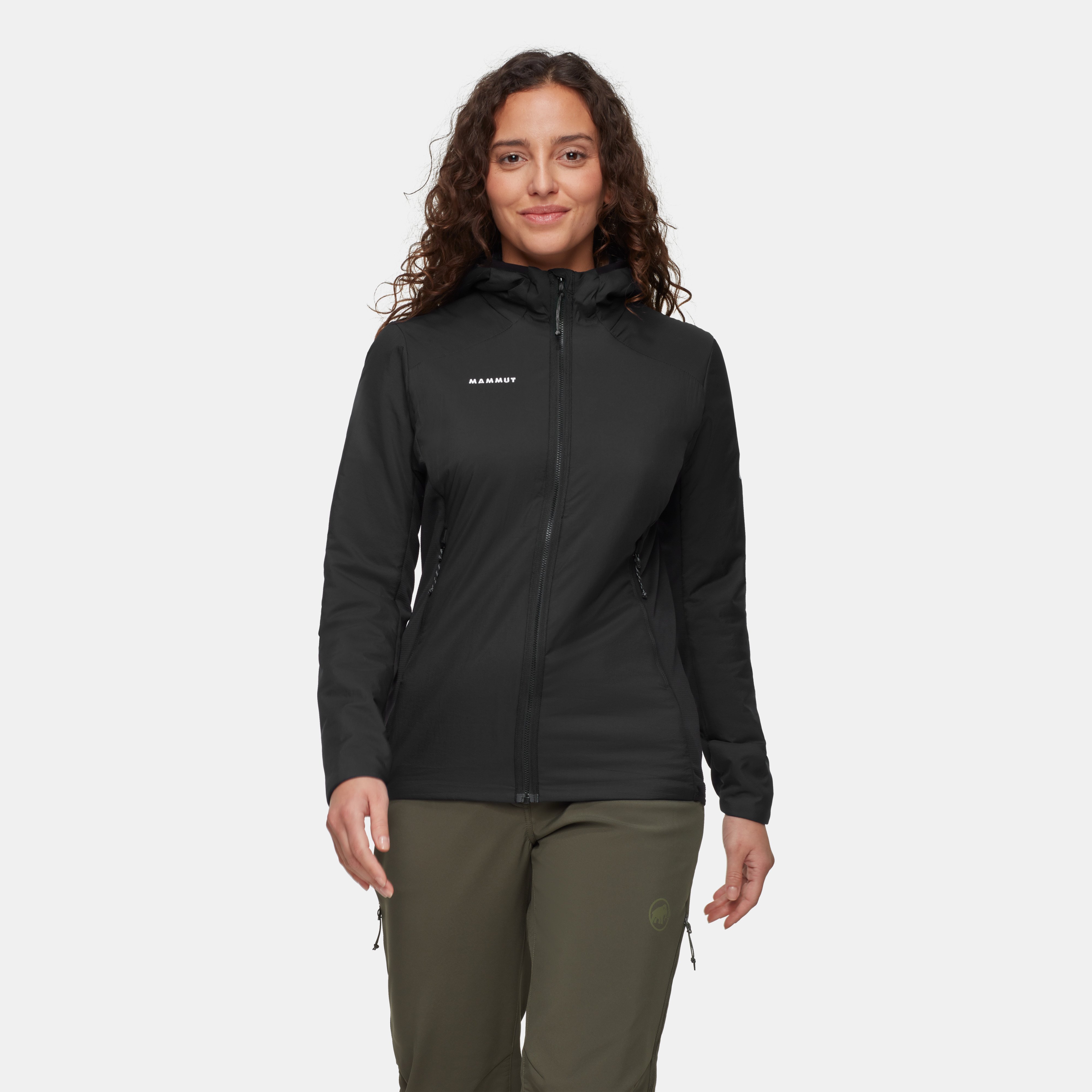 Mammut Rime Light IN Hybrid Hooded Jacket Women, black - Black