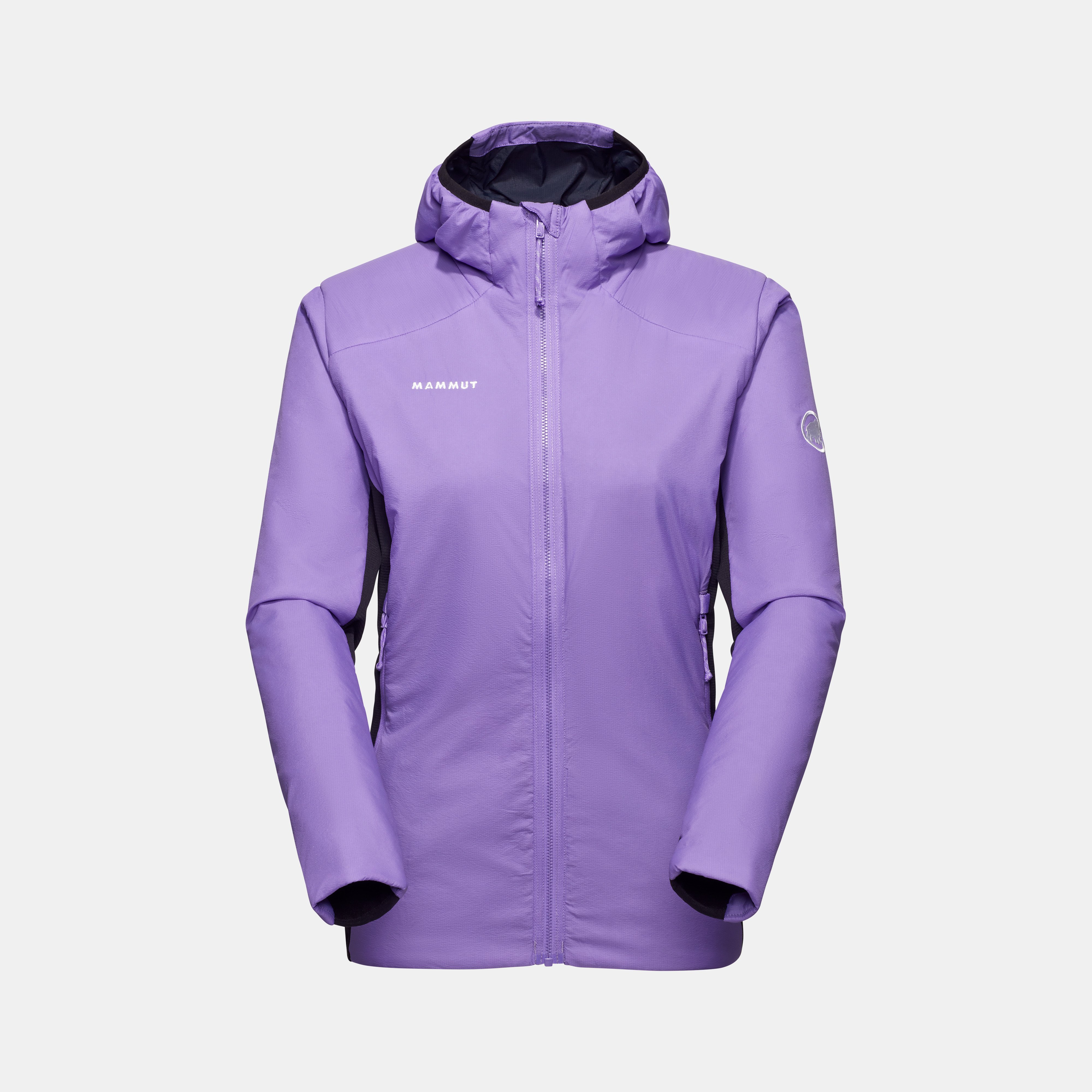 Mammut Rime Light IN Hybrid Hooded Jacket Women, lavandin-black - Lavandin-black