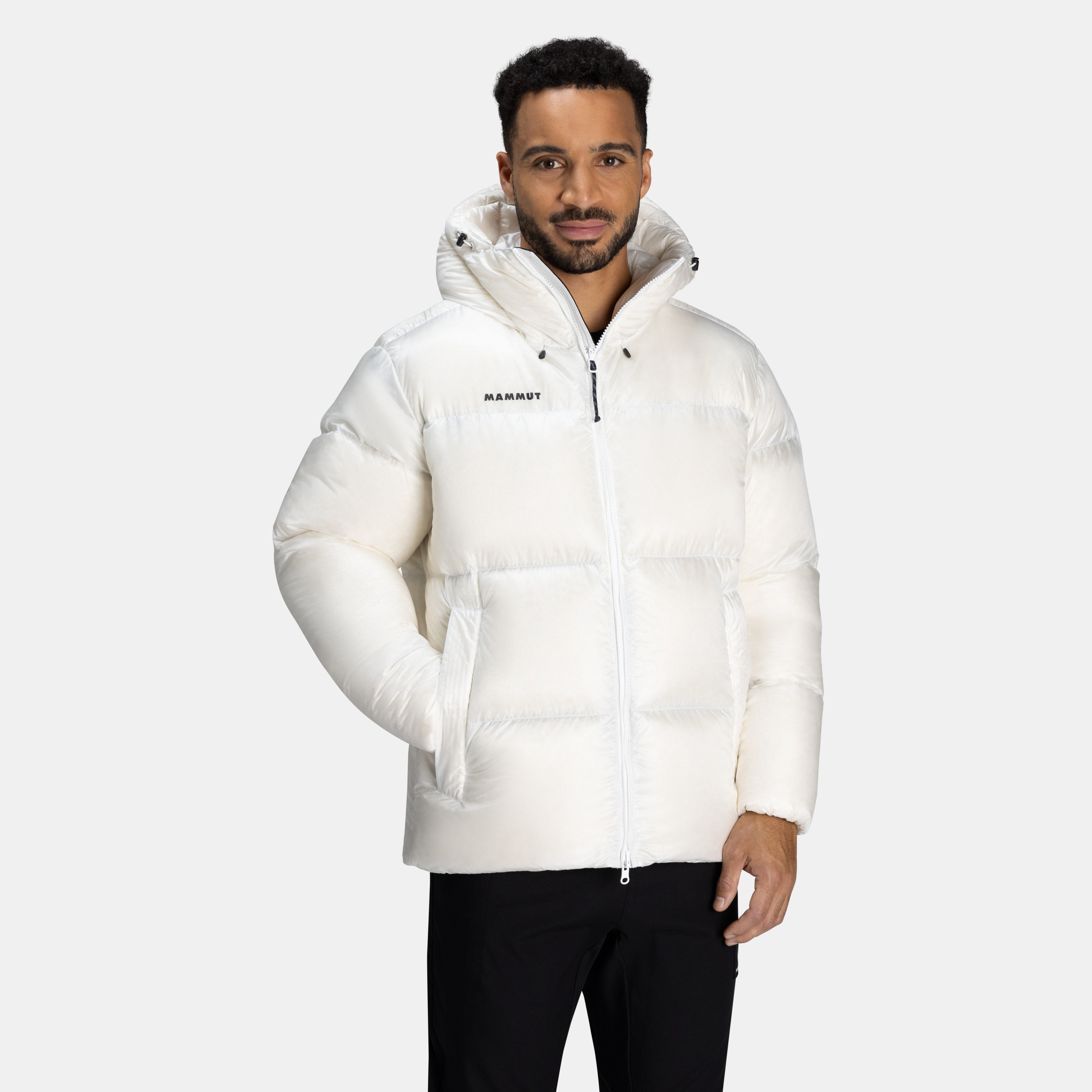 Mammut Undyed IN Hooded Jacket AF, white - White