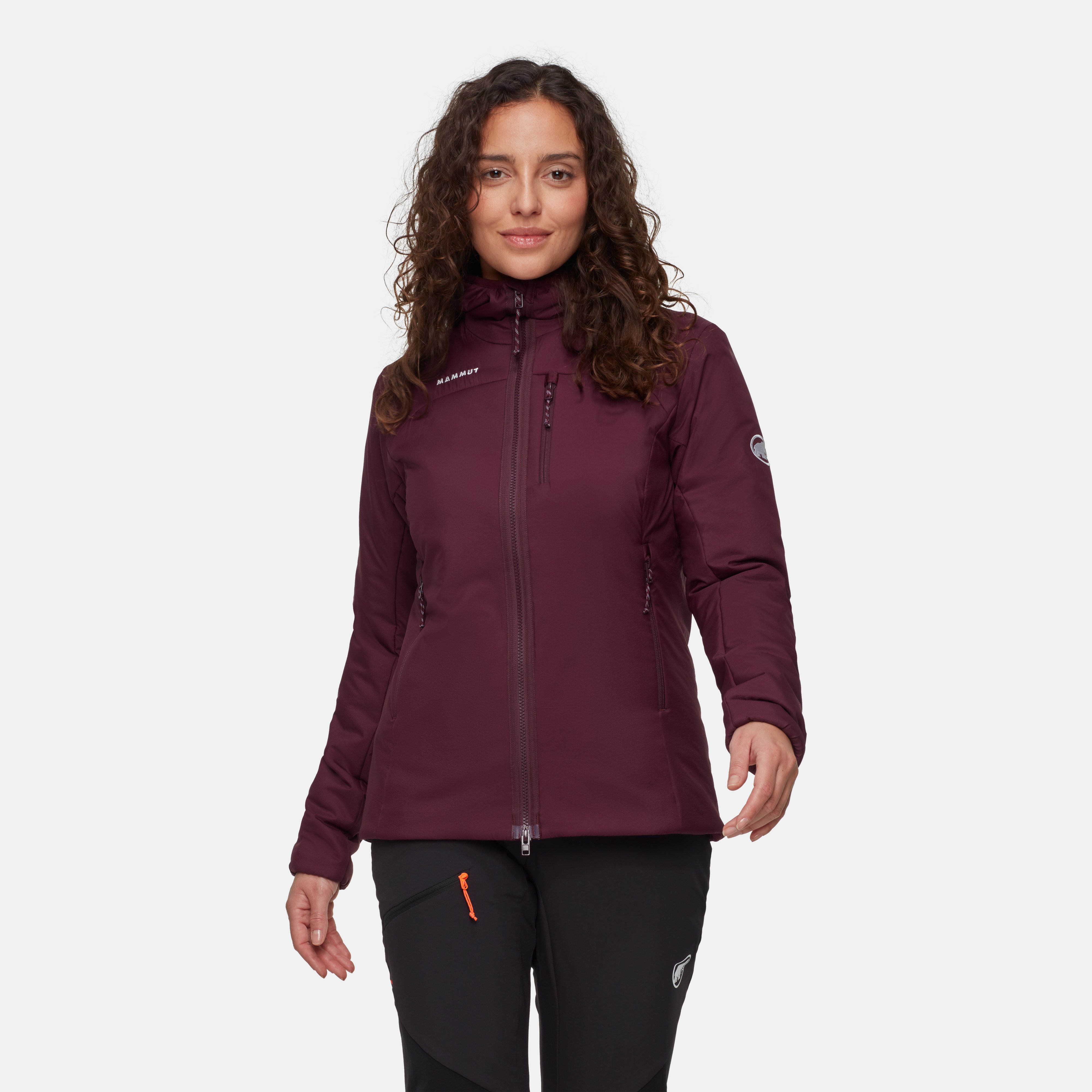 Mammut Rime IN Hooded Jacket Women, vin - Vin