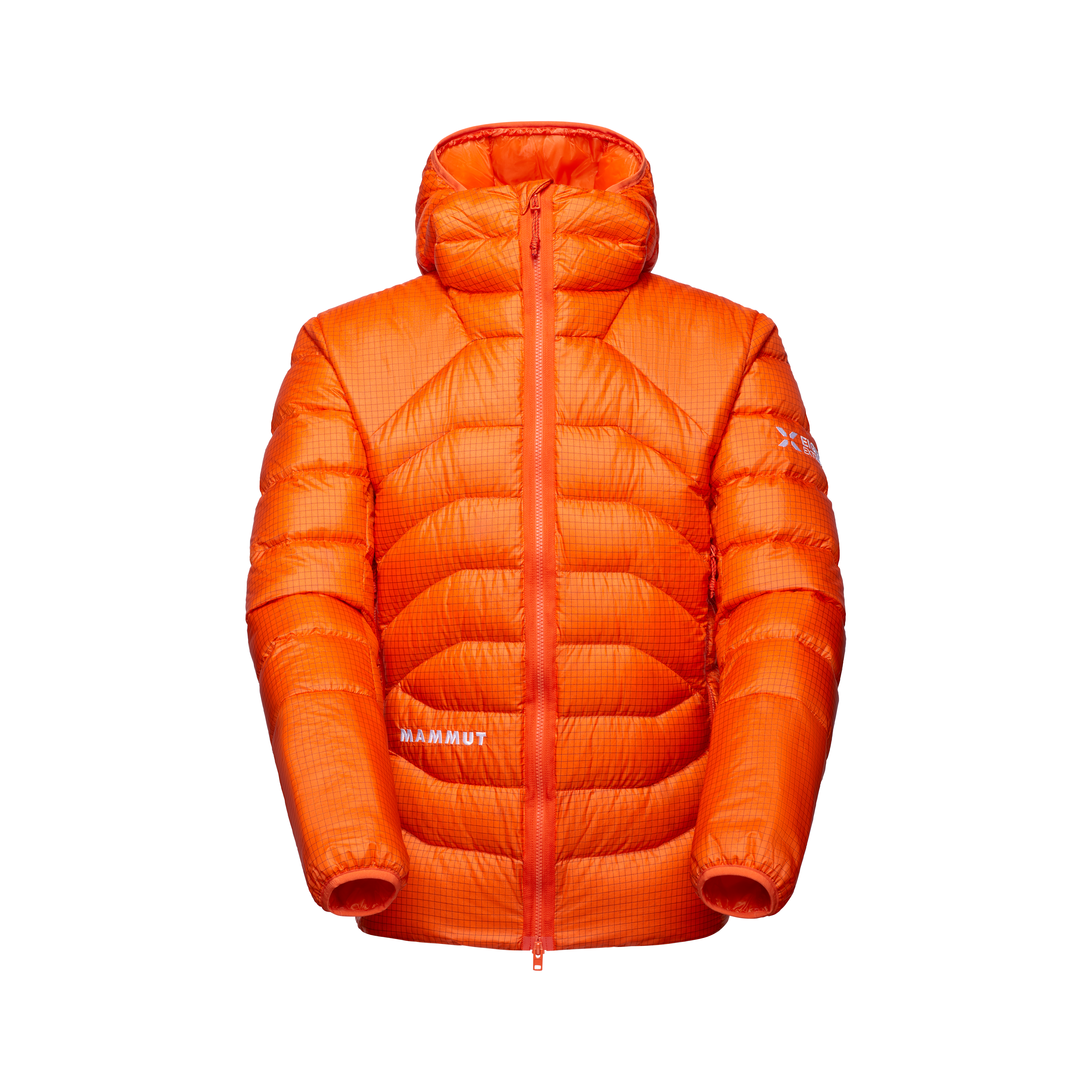 Mammut Eiger Nordwand Light Down IN Hooded Jacket Men, eiger orange - Eiger orange - Thumbnail