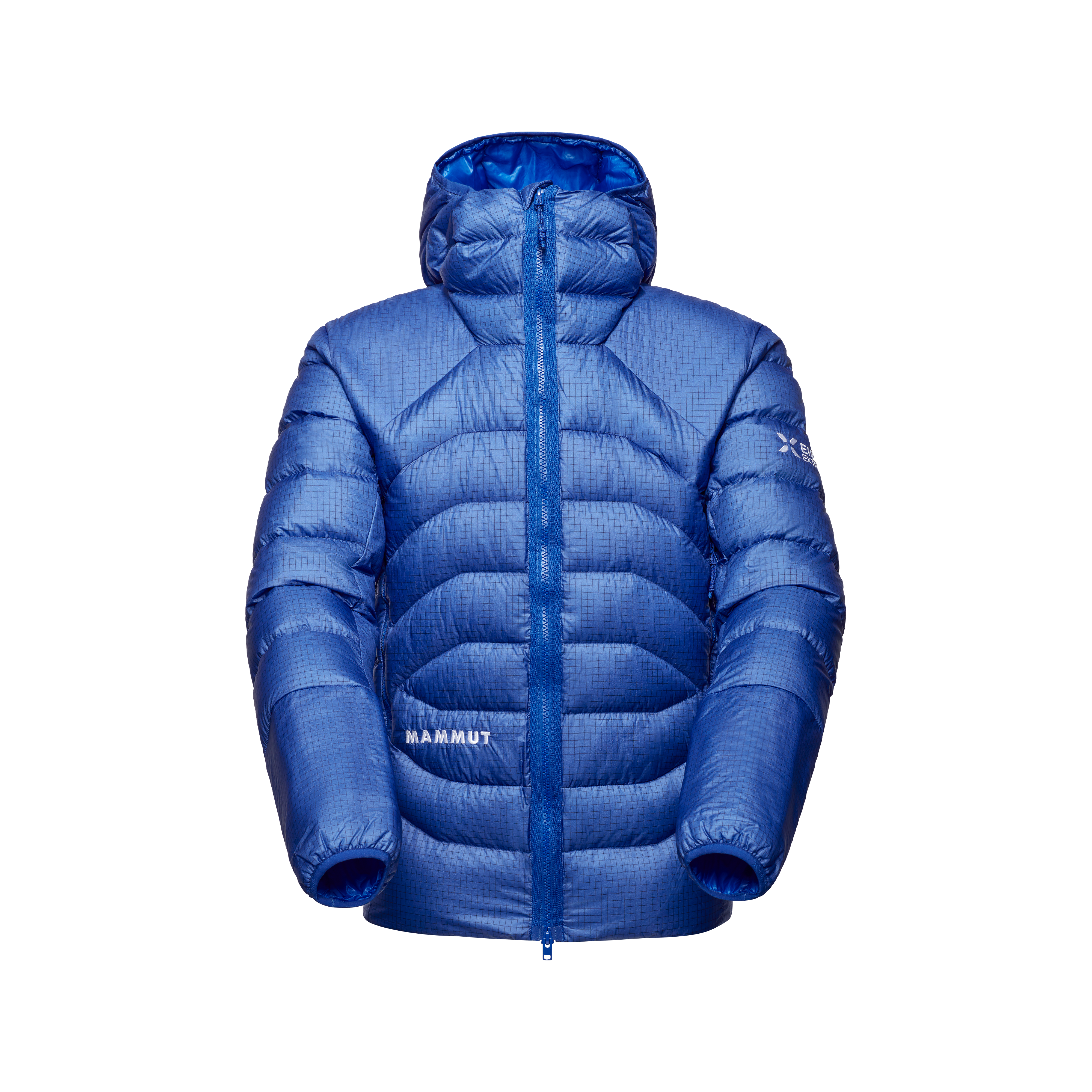 Mammut Eiger Nordwand Light Down IN Hooded Jacket Men - temp, eiger blue - Eiger blue - Thumbnail
