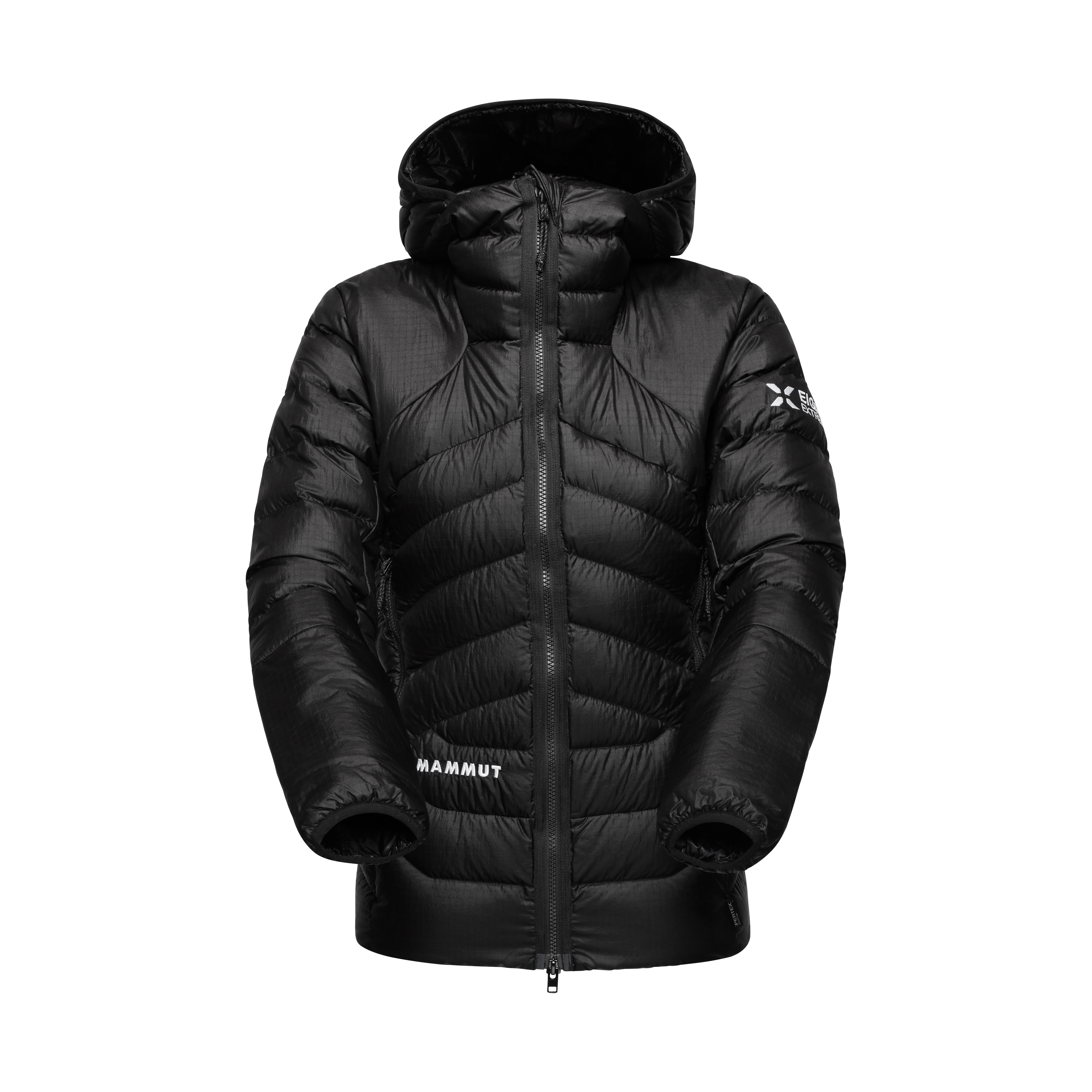 Mammut Eiger Nordwand Light Down IN Hooded Jacket Women, black - Black - Thumbnail