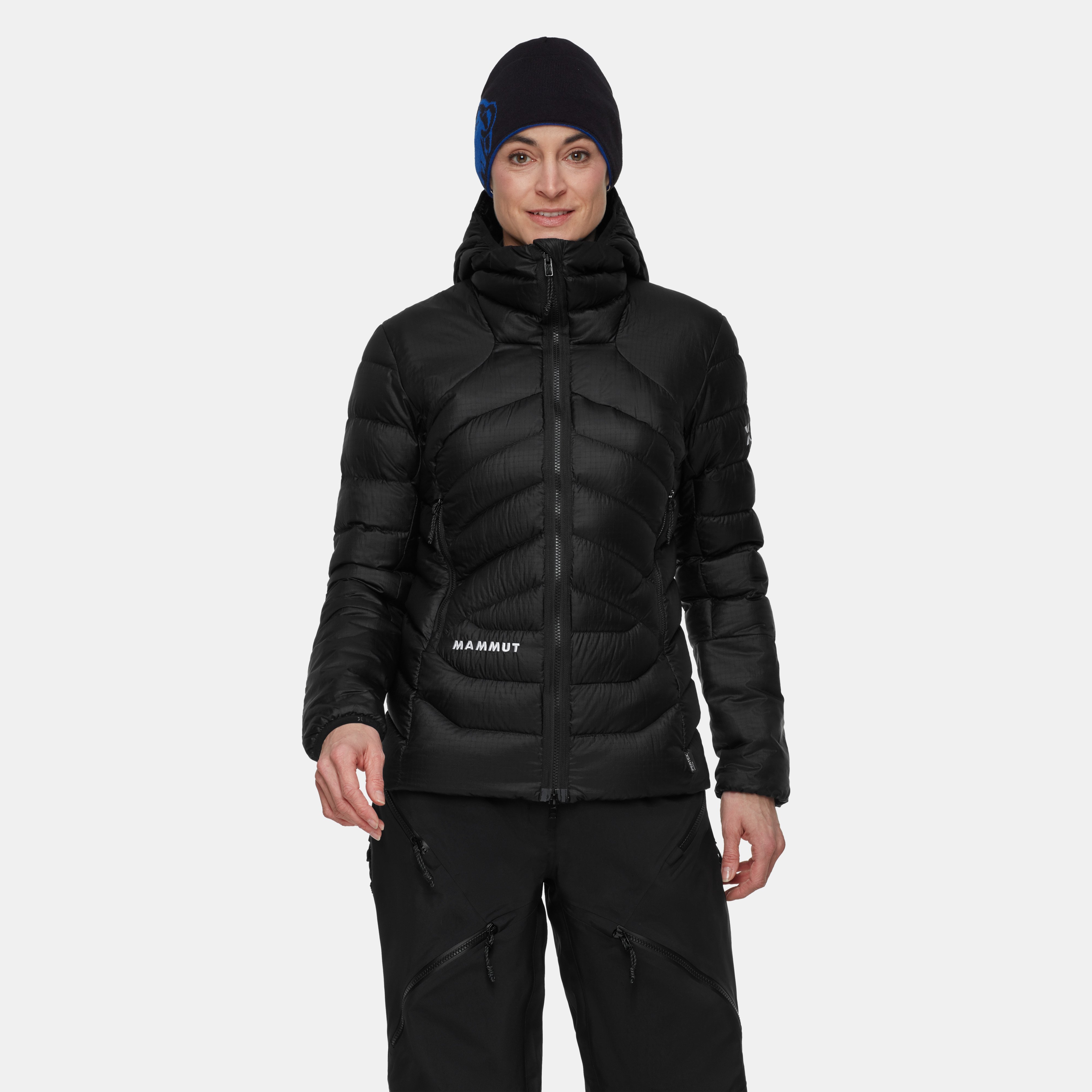Mammut Eiger Nordwand Light Down IN Hooded Jacket Women, black - Black