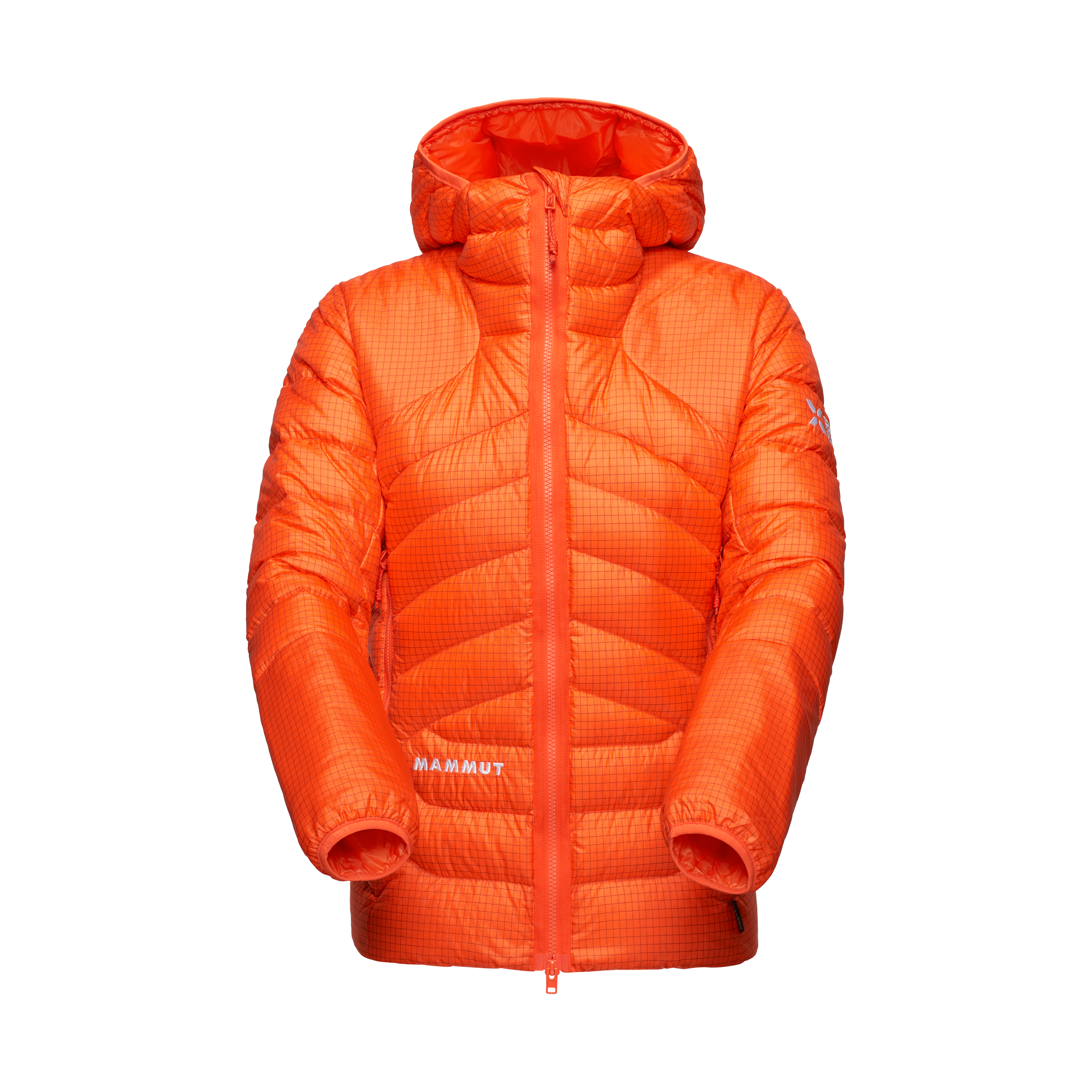 Mammut Eiger Nordwand Light Down IN Hooded Jacket Women, eiger orange - Eiger orange - Thumbnail