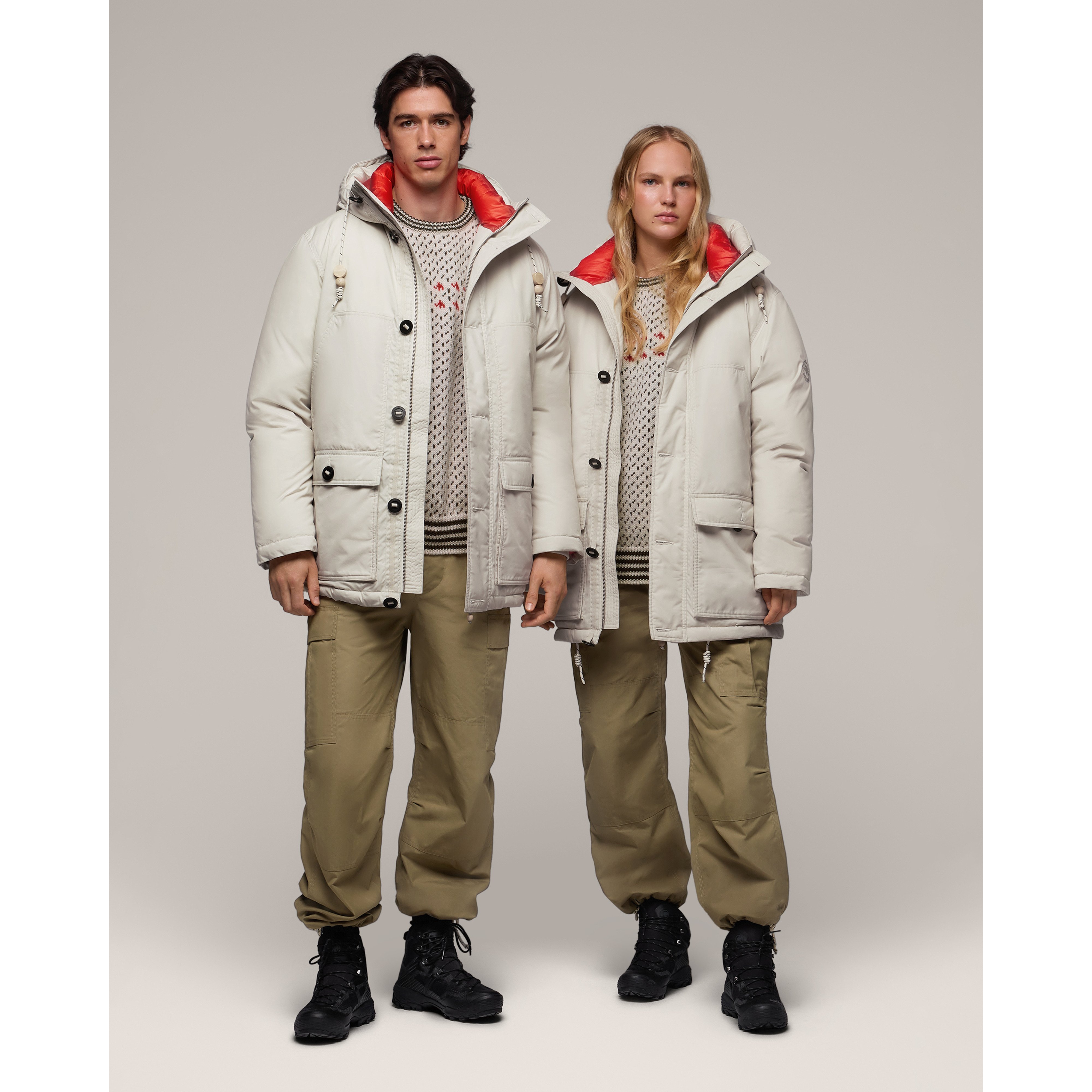 Mammut Mammut x Cabourn Direttissima IN Parka, white stone - White stone