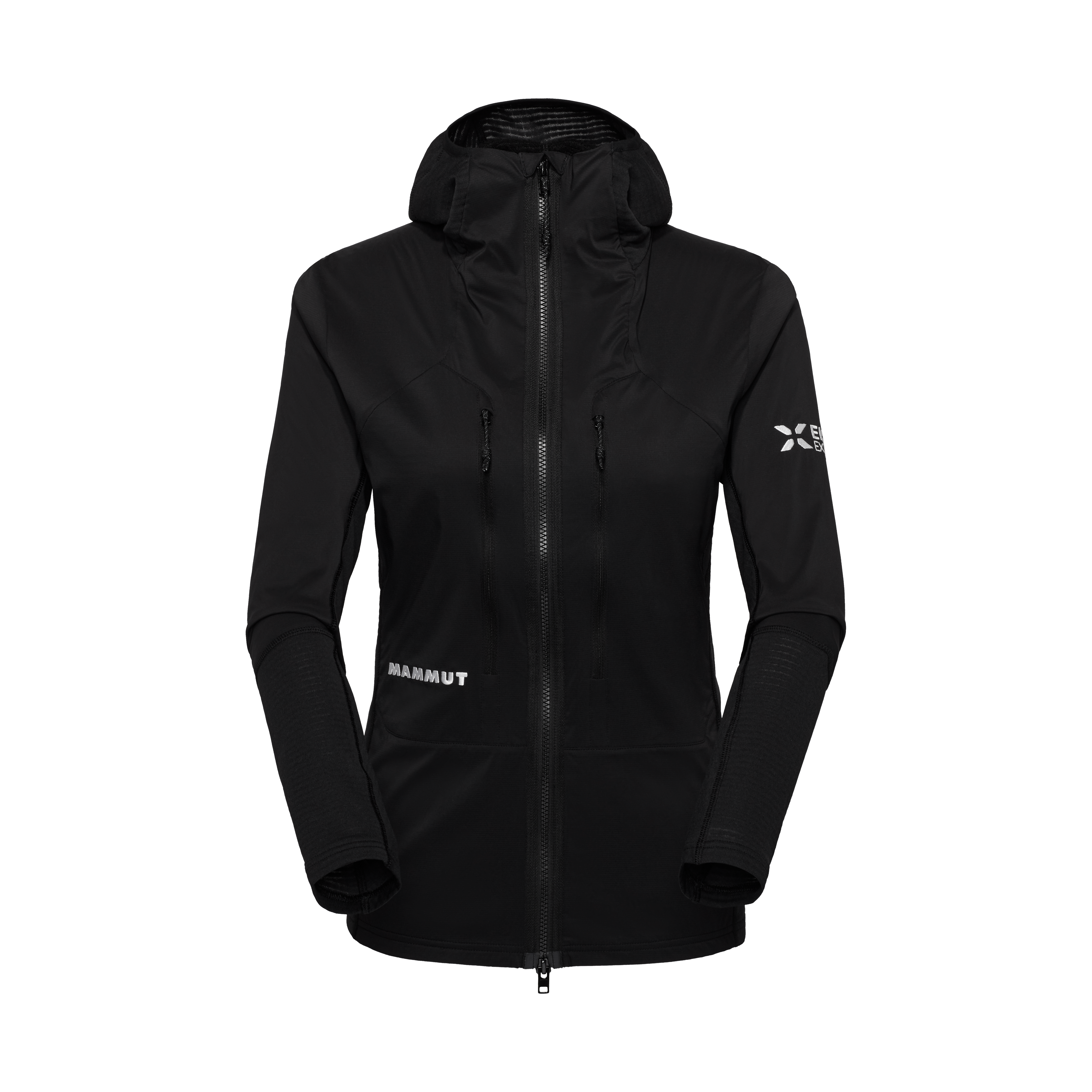 Mammut Eiger Nordwand IN Flex Air Hybrid Hooded Jacket Women, black - Black - Thumbnail