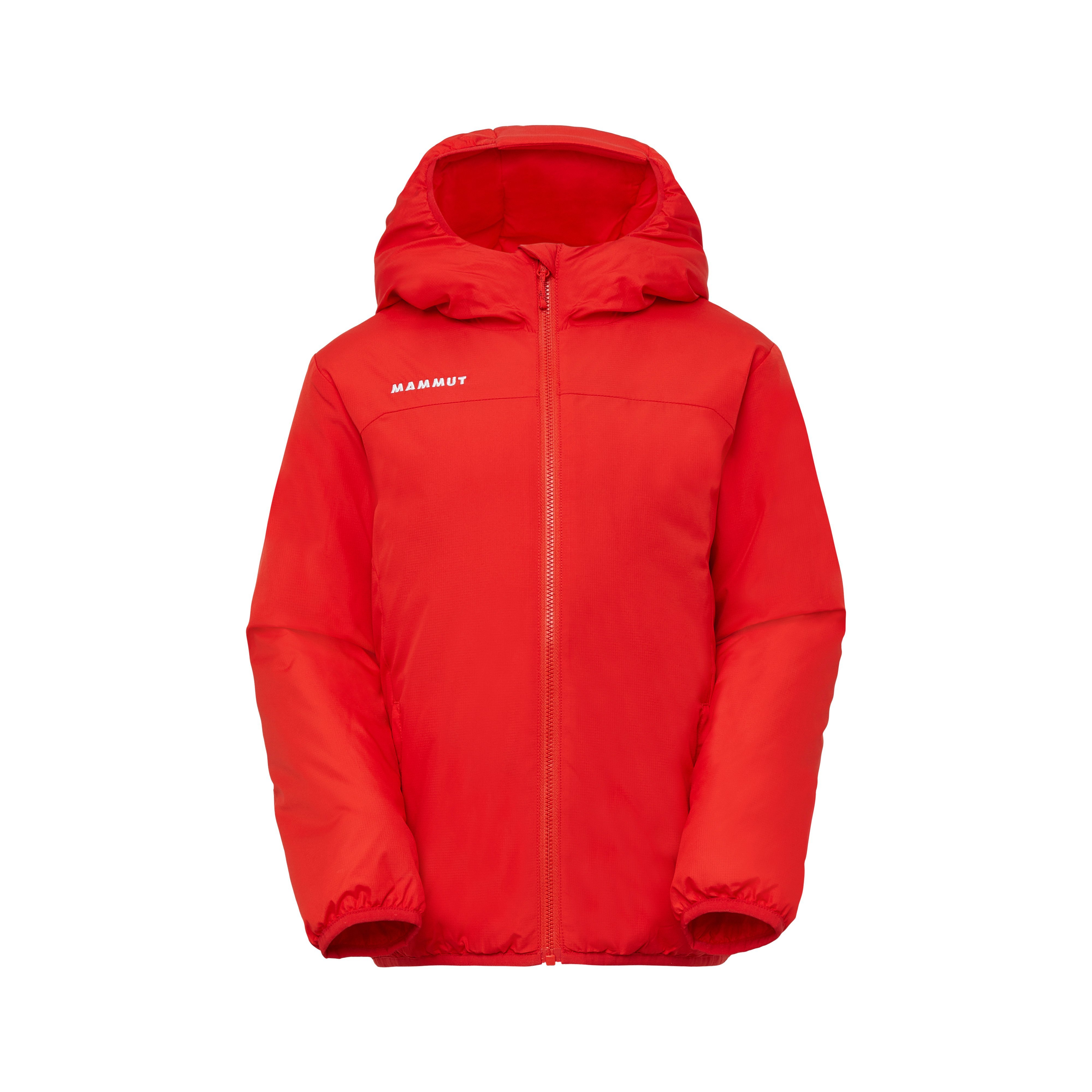 Mammut Rime IN Hooded Jacket Kids - Arnica/Mammut red/Aster/ paloja/Willow - Thumbnail