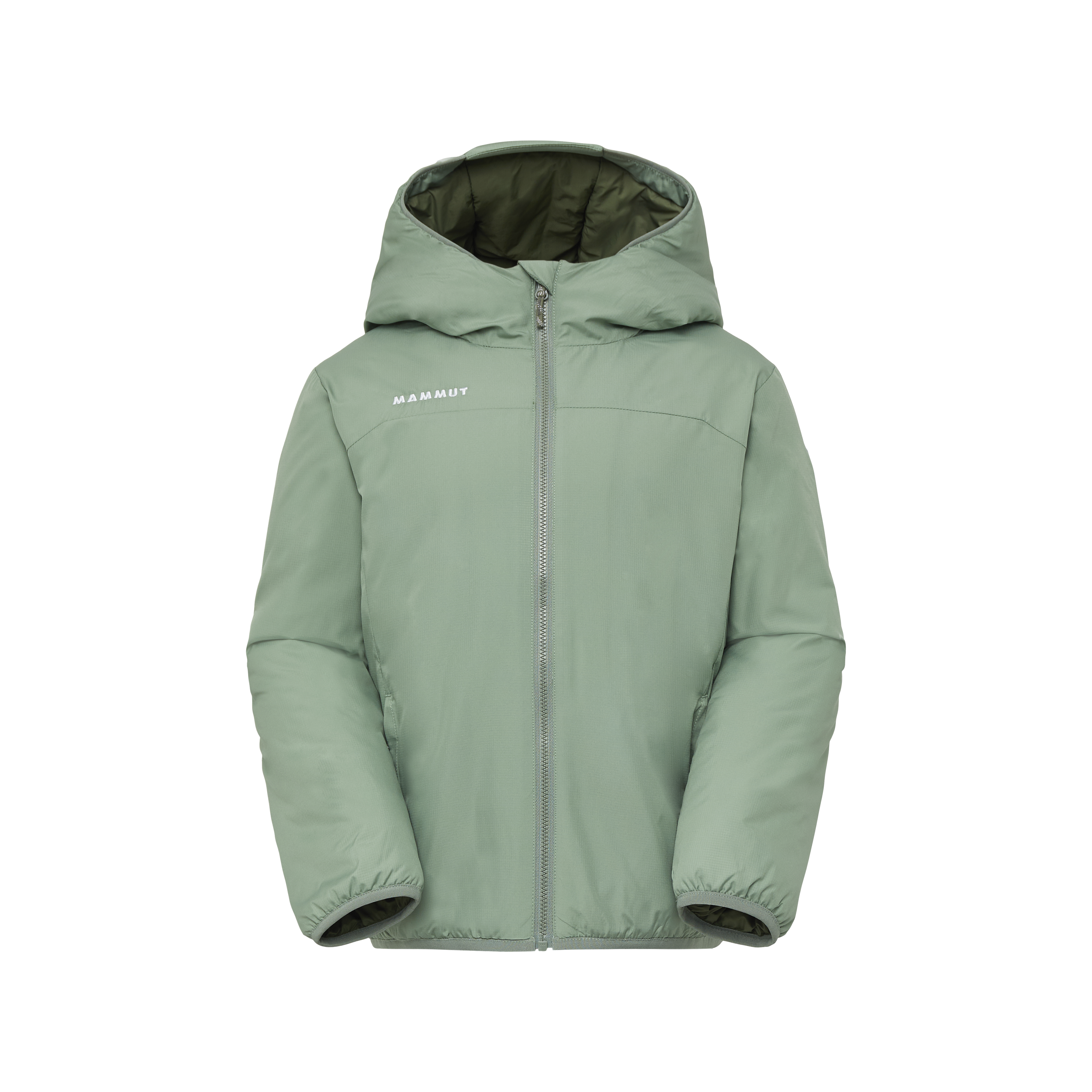 Mammut Rime IN Hooded Jacket Kids, willow - Willow - Thumbnail