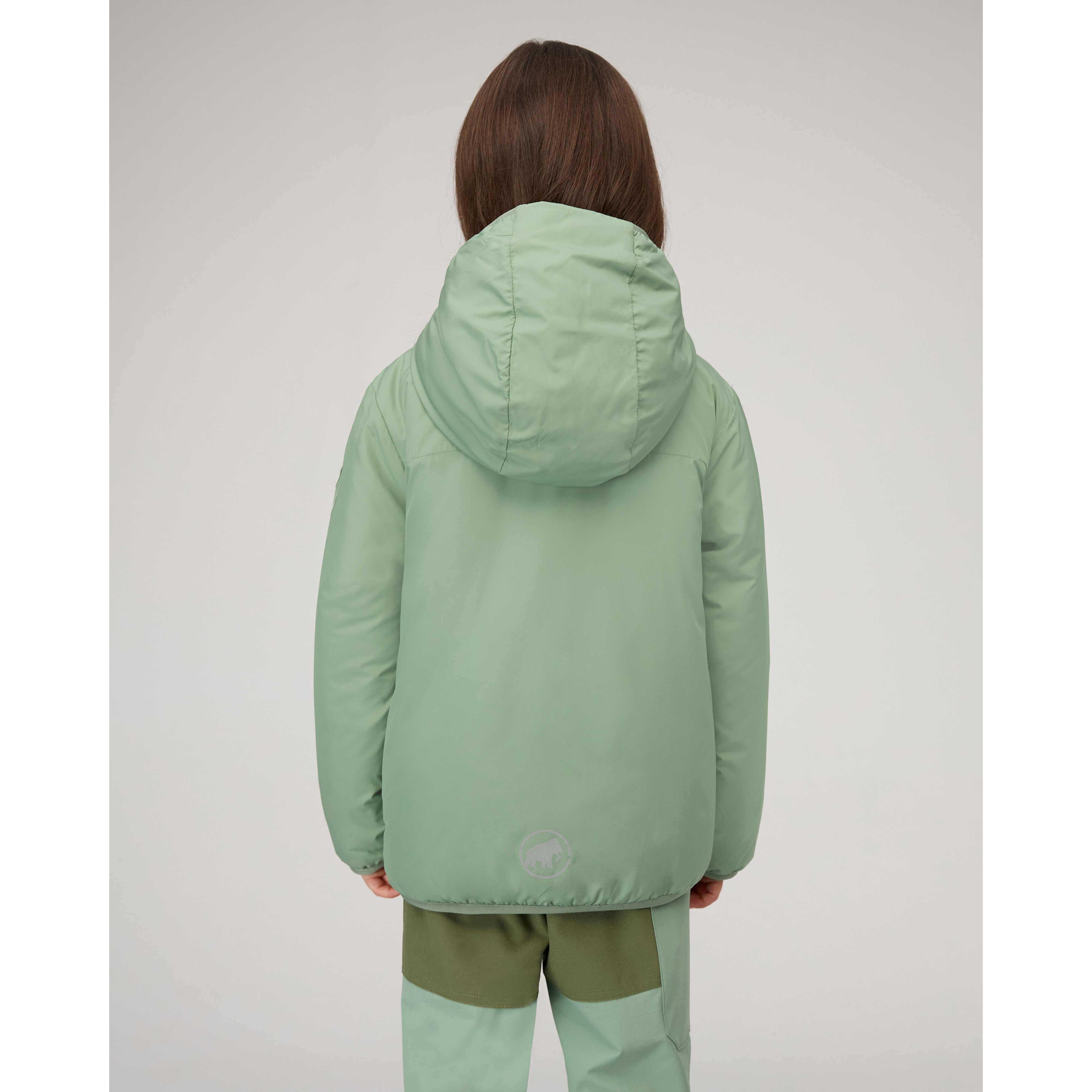 Mammut Rime IN Hooded Jacket Kids, willow - Willow