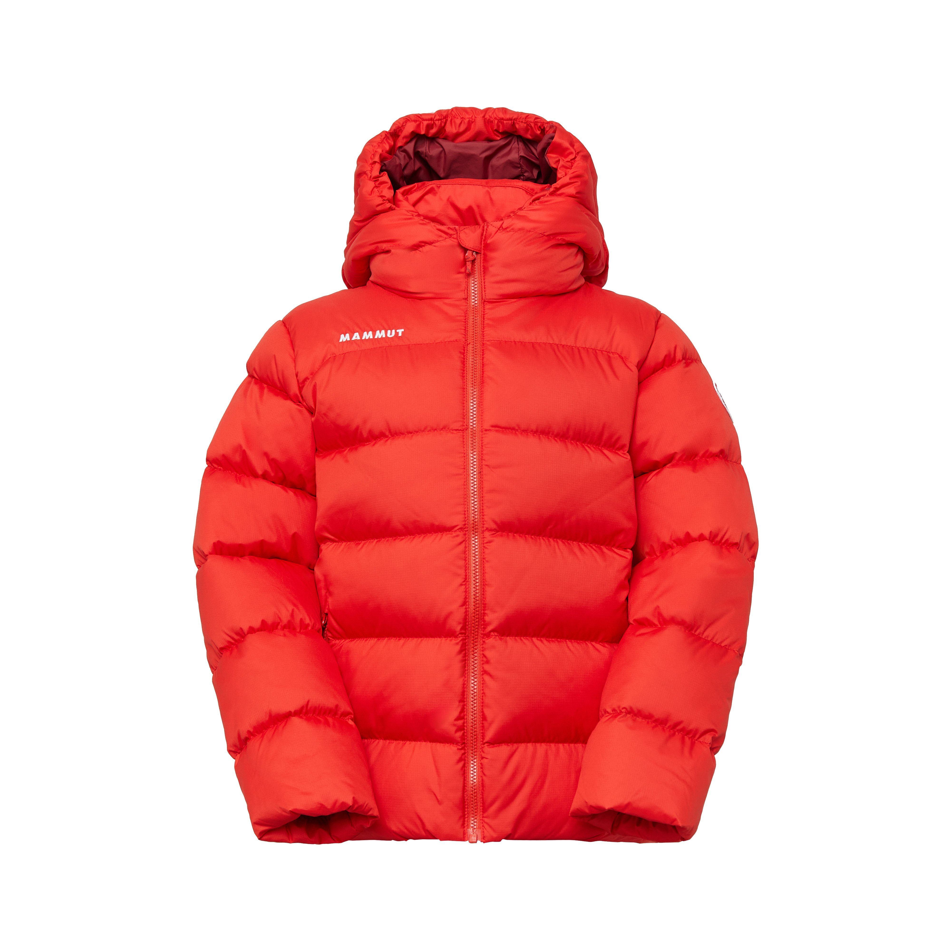 Mammut Waymarker IN Hooded Jacket Kids - Acacia/Mammut red/Willow/Tschiel - Thumbnail