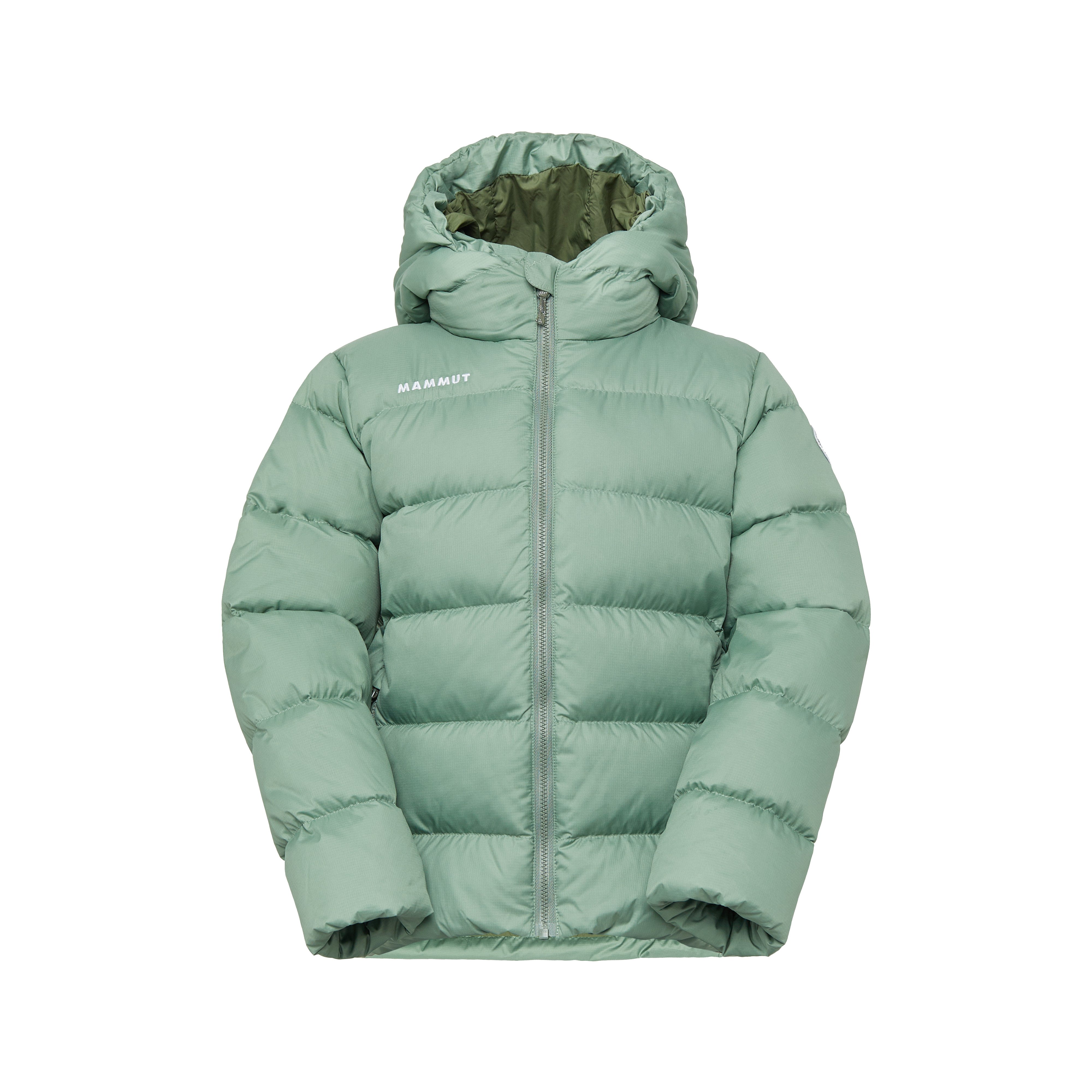Mammut Waymarker IN Hooded Jacket Kids - Acacia/Mammut red/Willow/Tschiel - Thumbnail