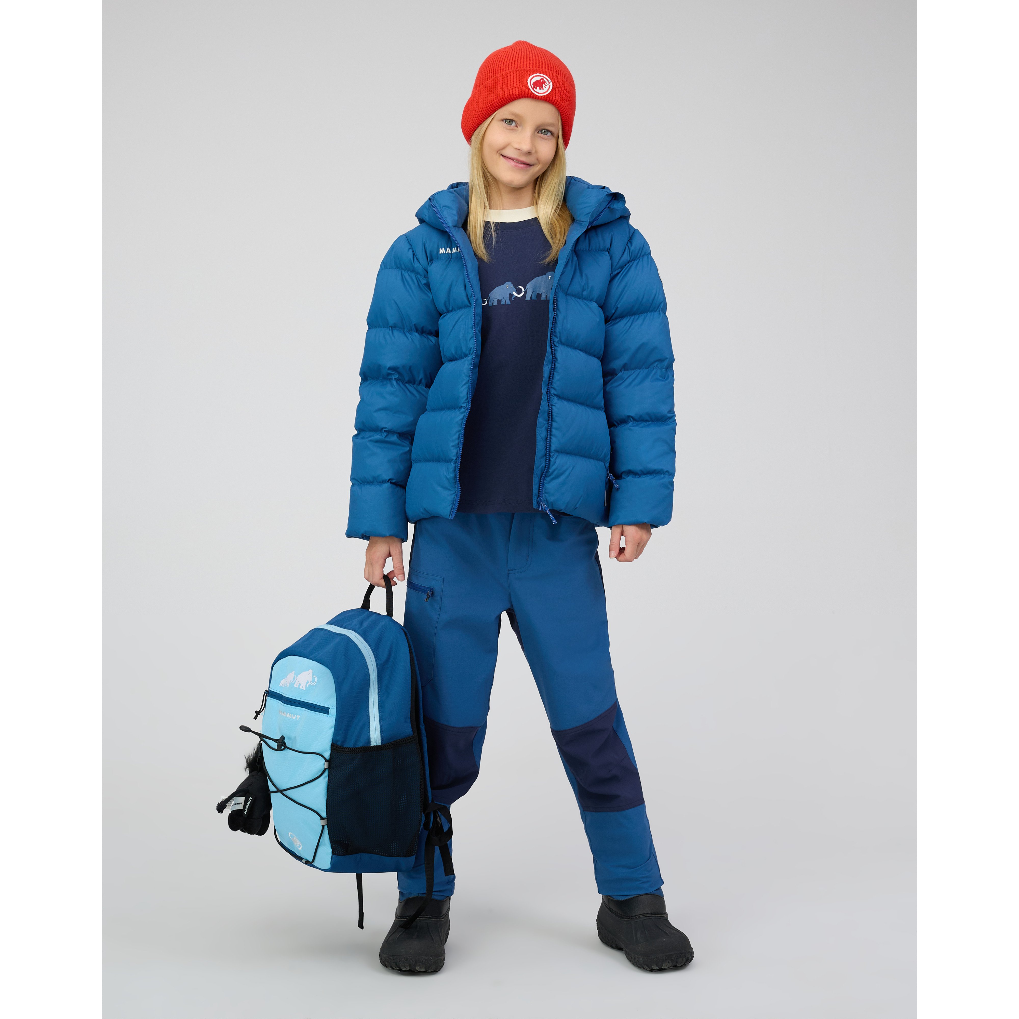 Mammut Waymarker IN Hooded Jacket Kids, tschiel - Tschiel