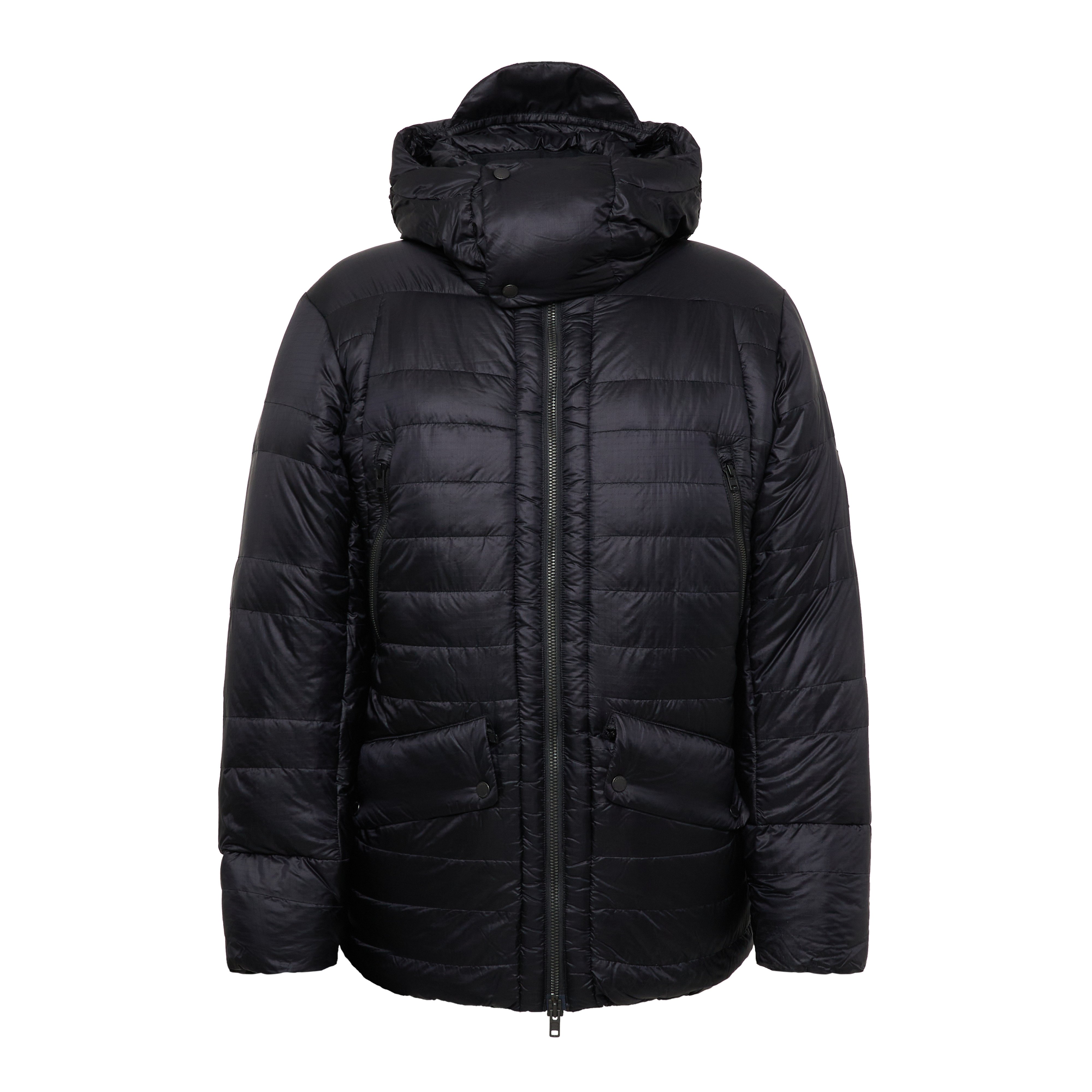 Mammut Alps IN Hooded Jacket Men - Black/Marine/Soil - Thumbnail