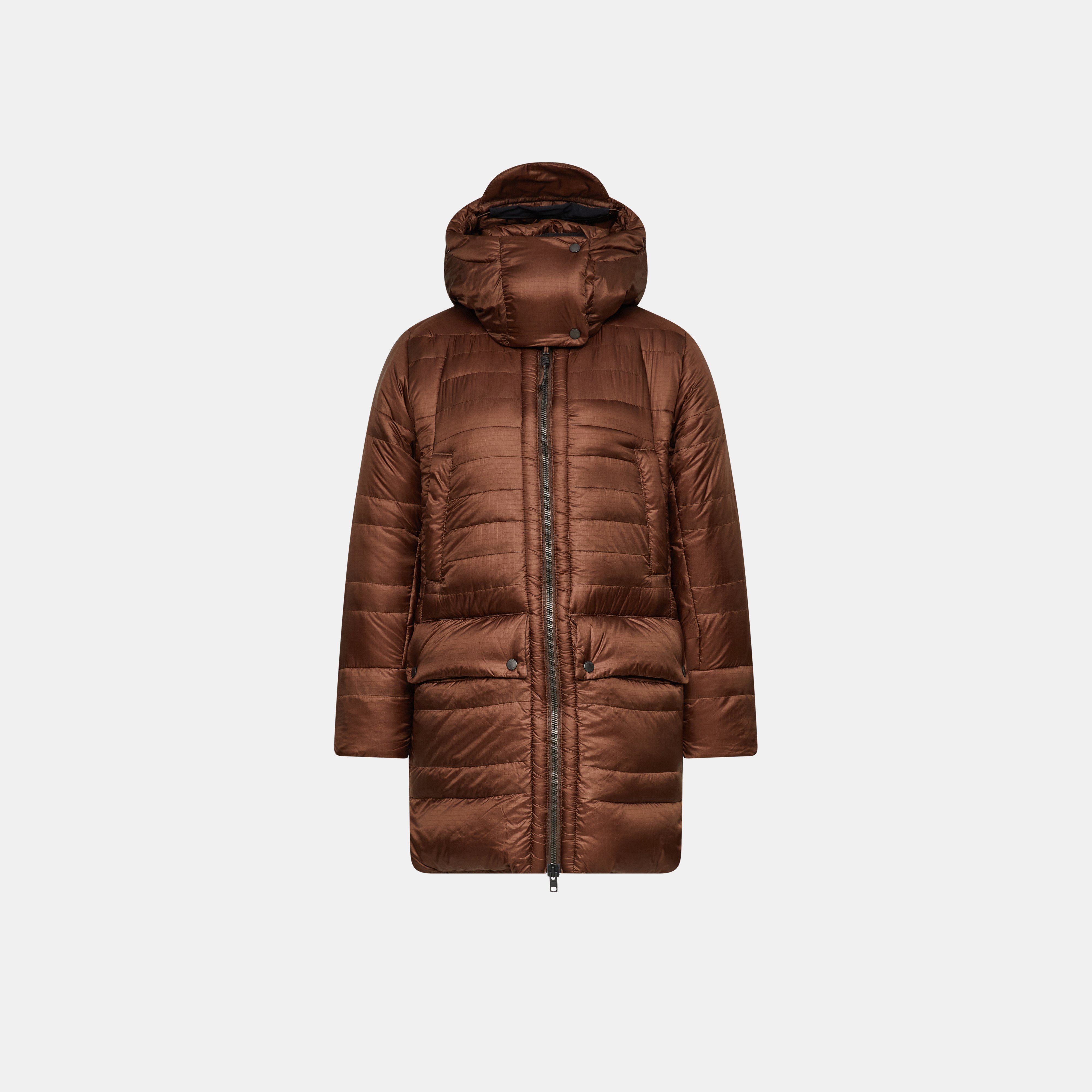 Mammut Alps IN Hooded Parka Women, soil - Soil - Main image