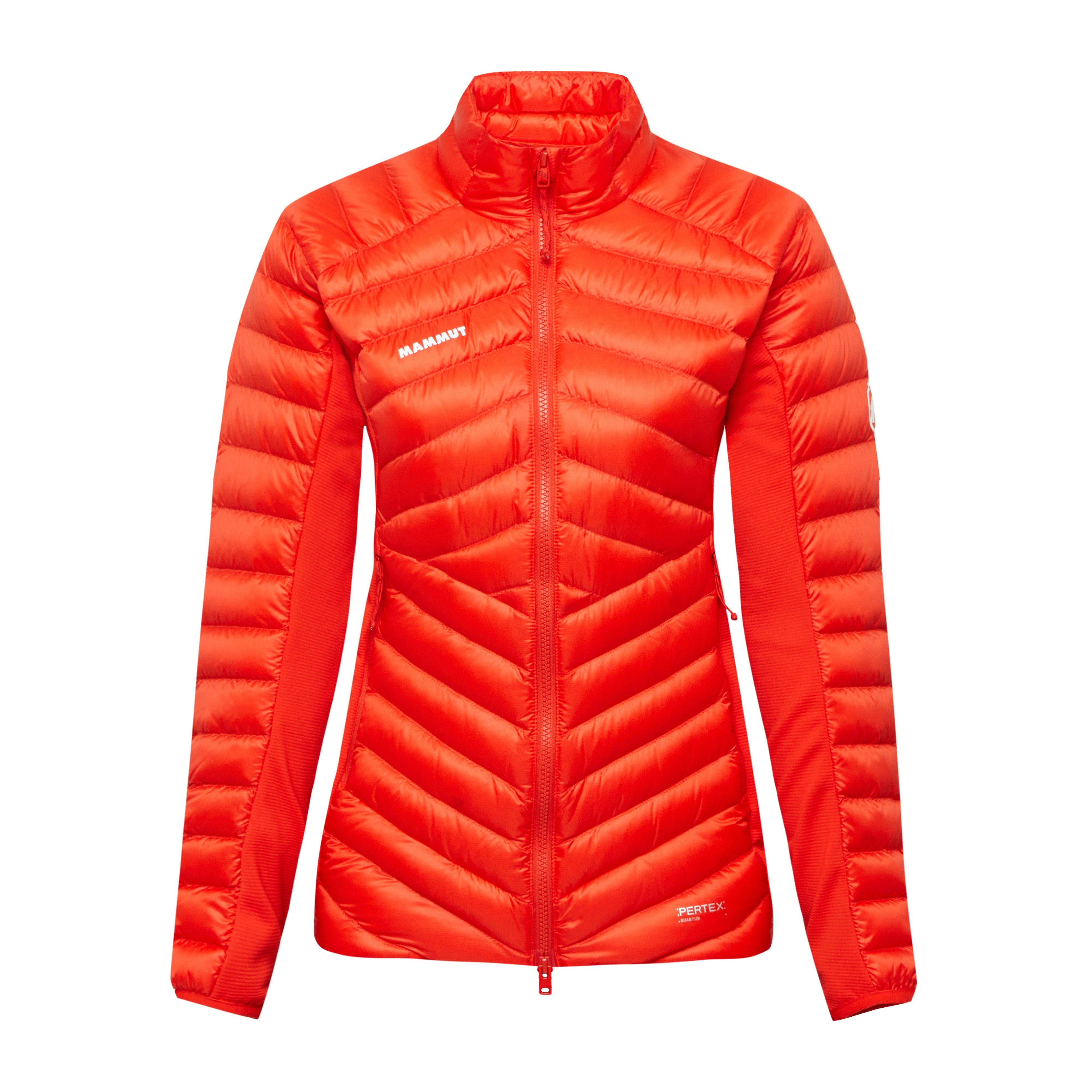 Mammut Broad Peak IN Hybrid Jacket Women - Black/Mammut red/Autumn larice/Nebla - Thumbnail