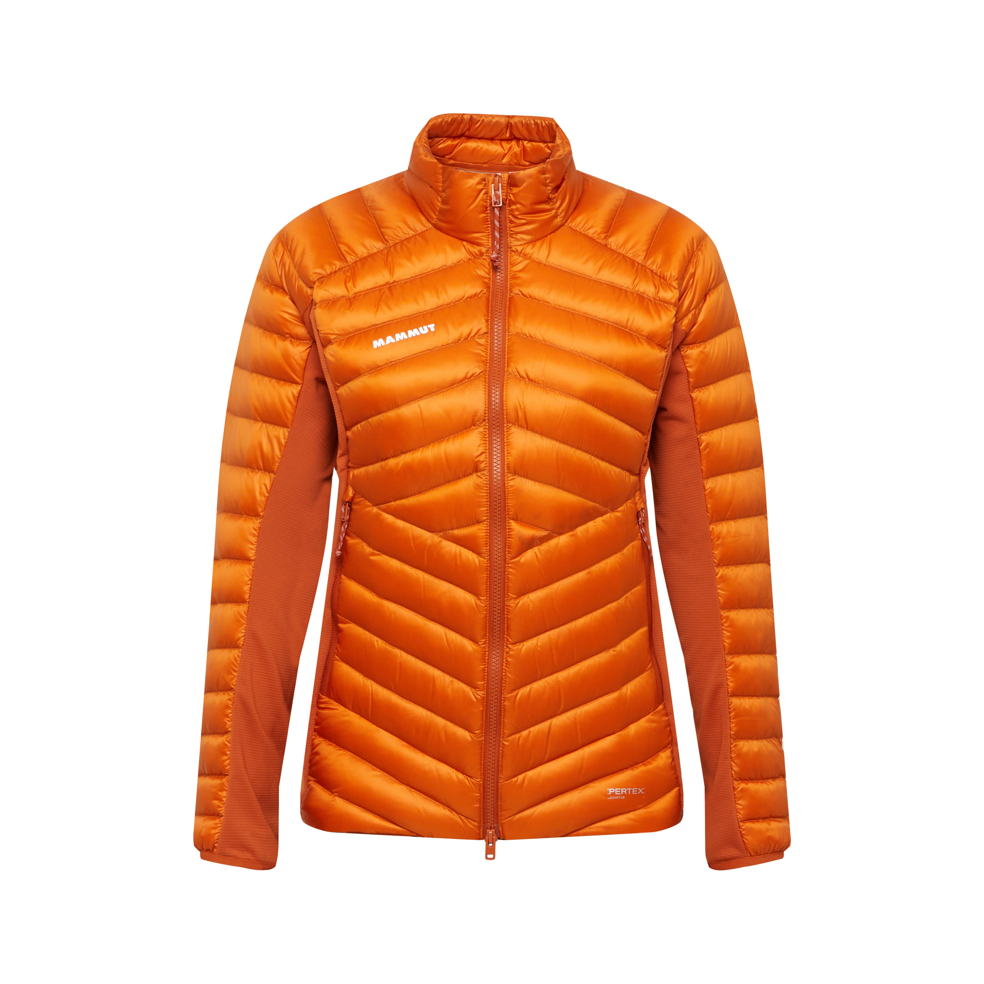 Mammut Broad Peak IN Hybrid Jacket Women - Black/Mammut red/Autumn larice/Nebla - Thumbnail