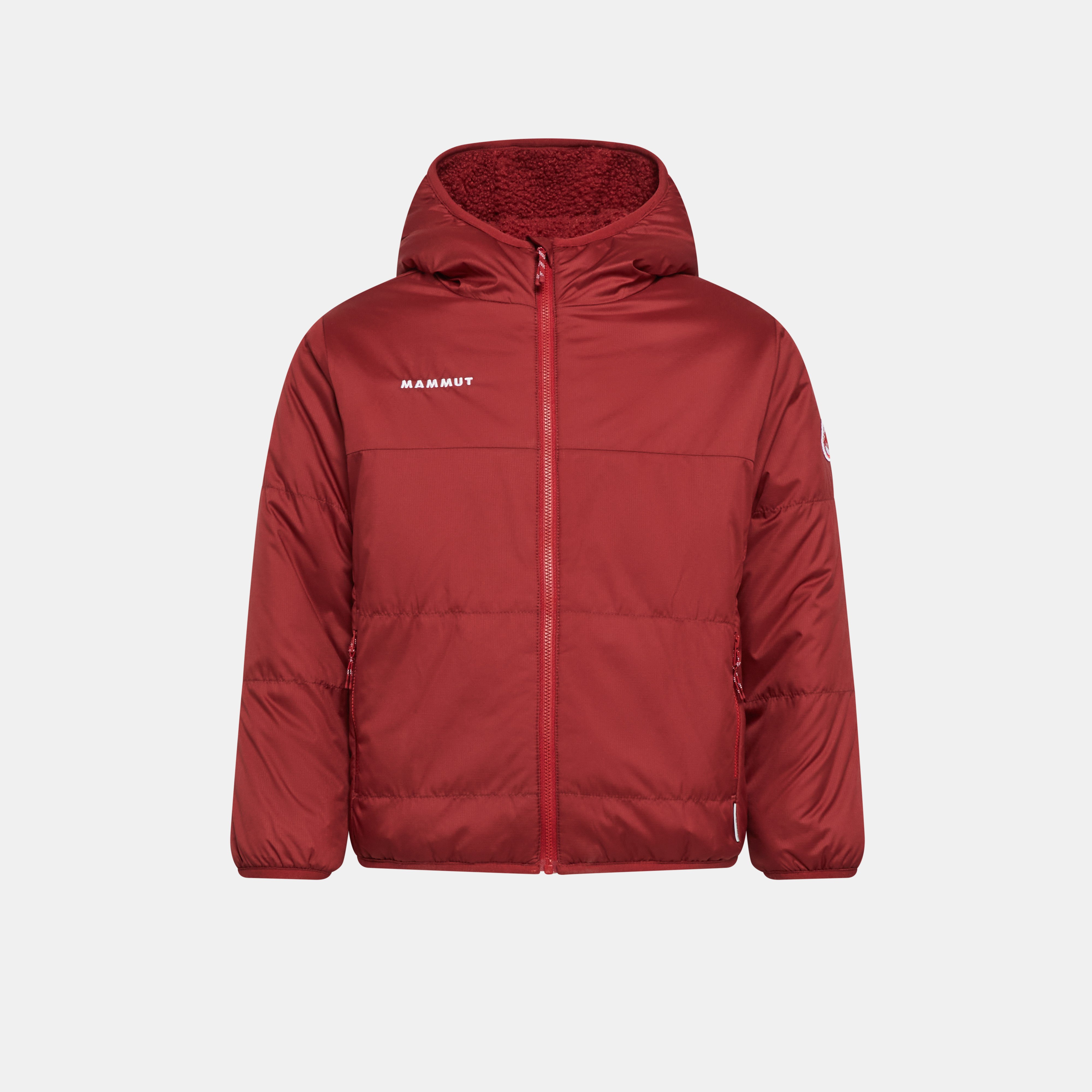 Mammut Waymarker IN Reversible Hooded Jacket Kids, dark mammut red-dark mammut red - Dark mammut red-dark mammut red - Main image