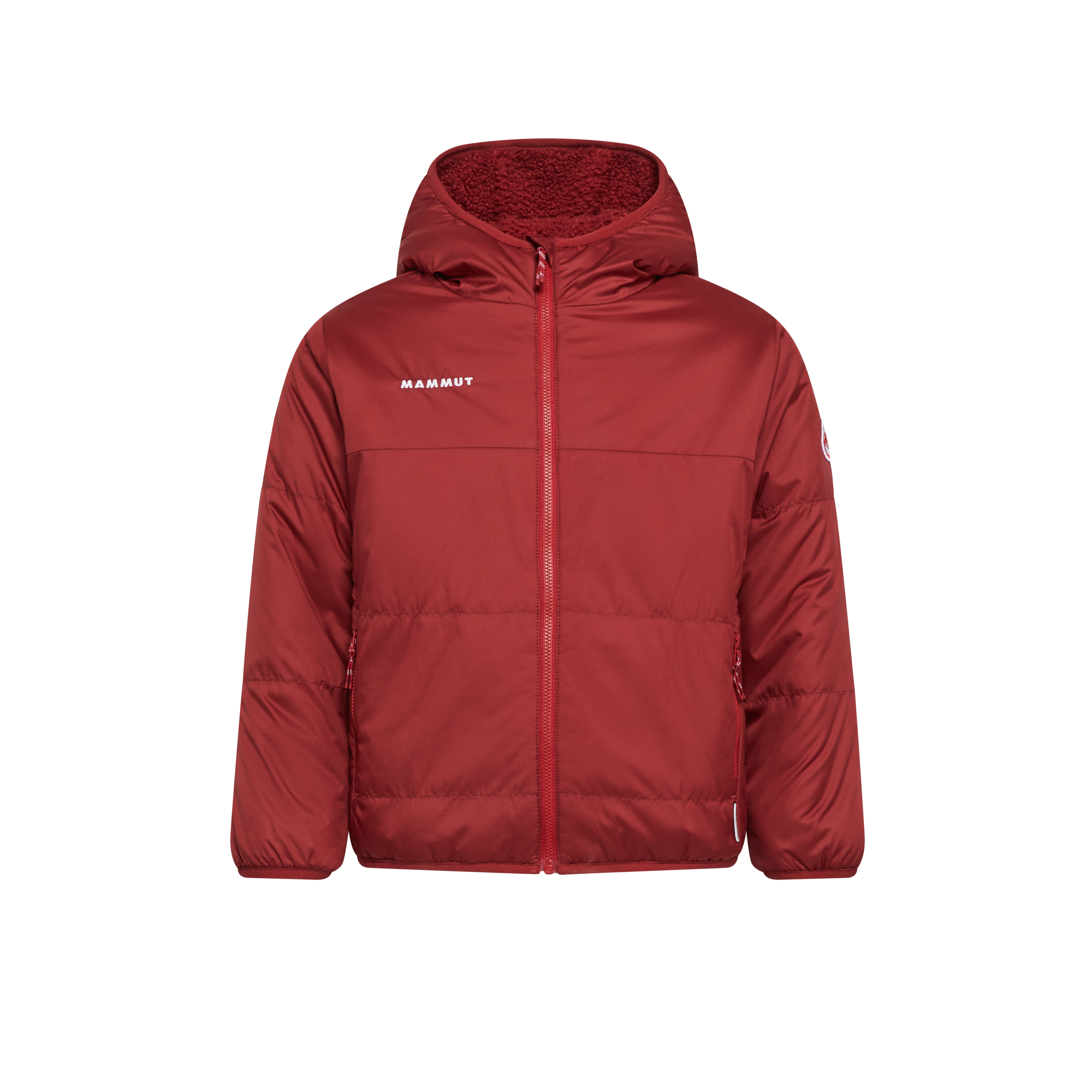 Mammut Waymarker IN Reversible Hooded Jacket Kids, dark mammut red-dark mammut red - Dark mammut red-dark mammut red